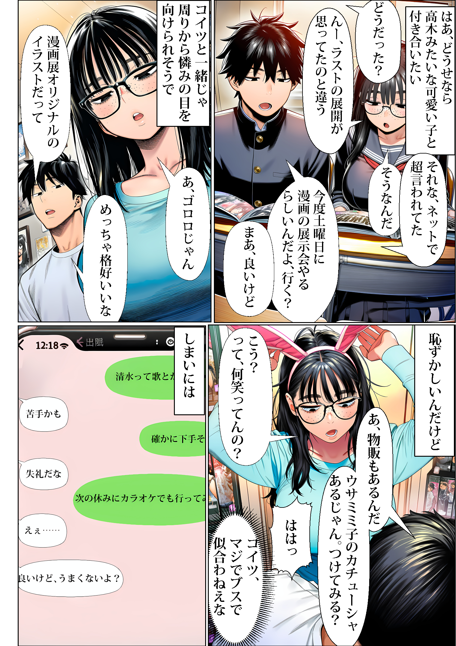 罰ゲームで地味ブスに嘘告白したら、孕ませちゃって結婚することになった 無料立ち読み11