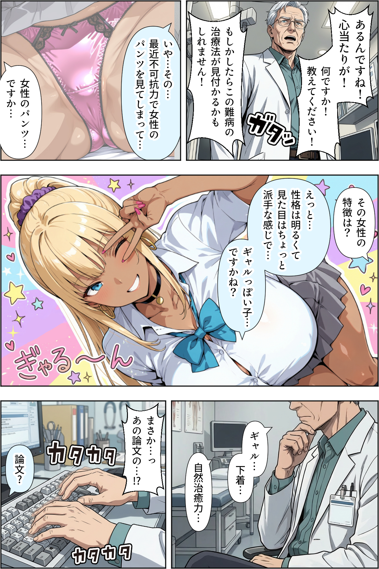 ギャルのパンツは万病に効くらしい 無料立ち読み14