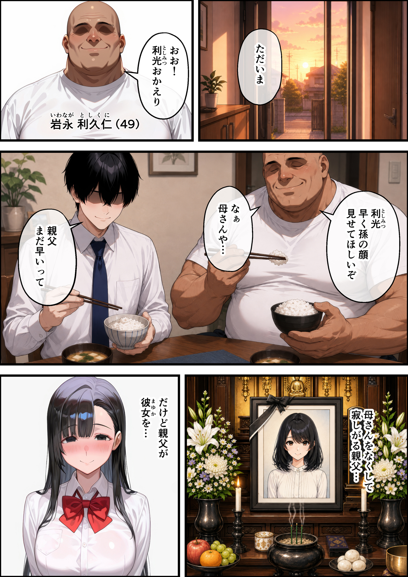 父の子を孕む彼女、彼女が母になった日〜最愛の彼女が寝取られて、父とボテ腹セックスの日々を過ごす 無料立ち読み7