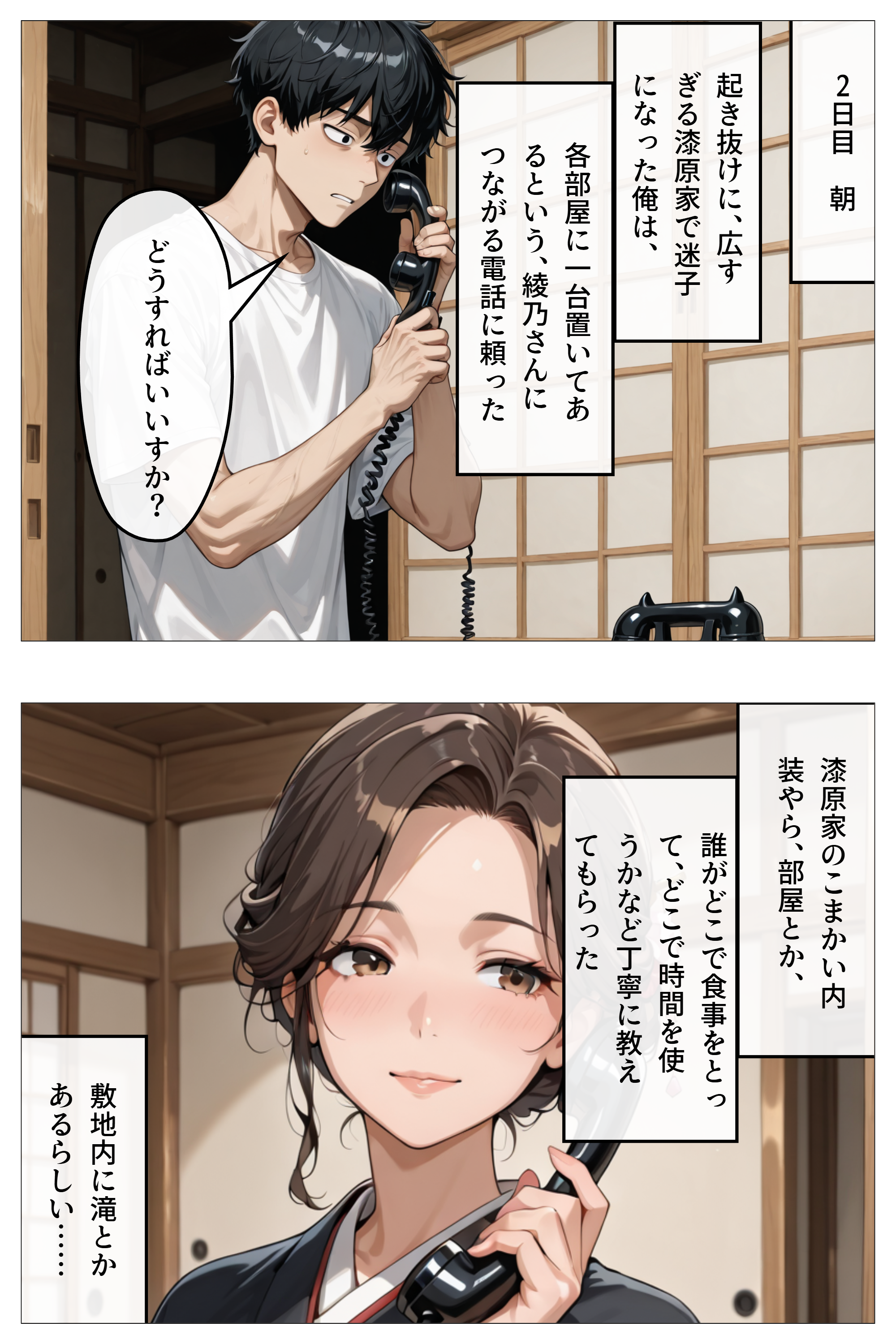 妊同居壱  〜優良精子保有者の俺は、名家の人妻が妊娠するまで同居する〜 無料立ち読み49