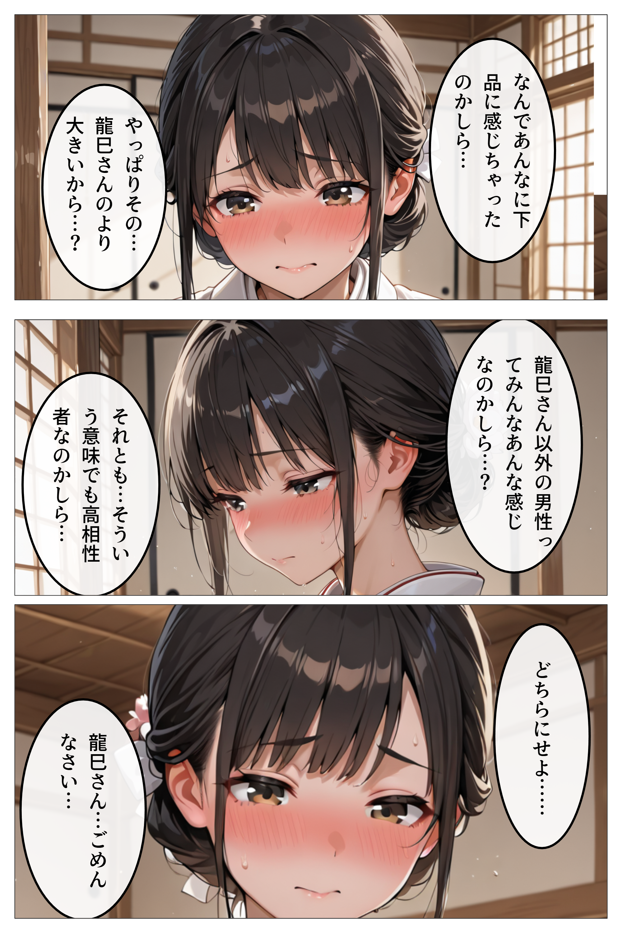 妊同居壱  〜優良精子保有者の俺は、名家の人妻が妊娠するまで同居する〜 無料立ち読み54