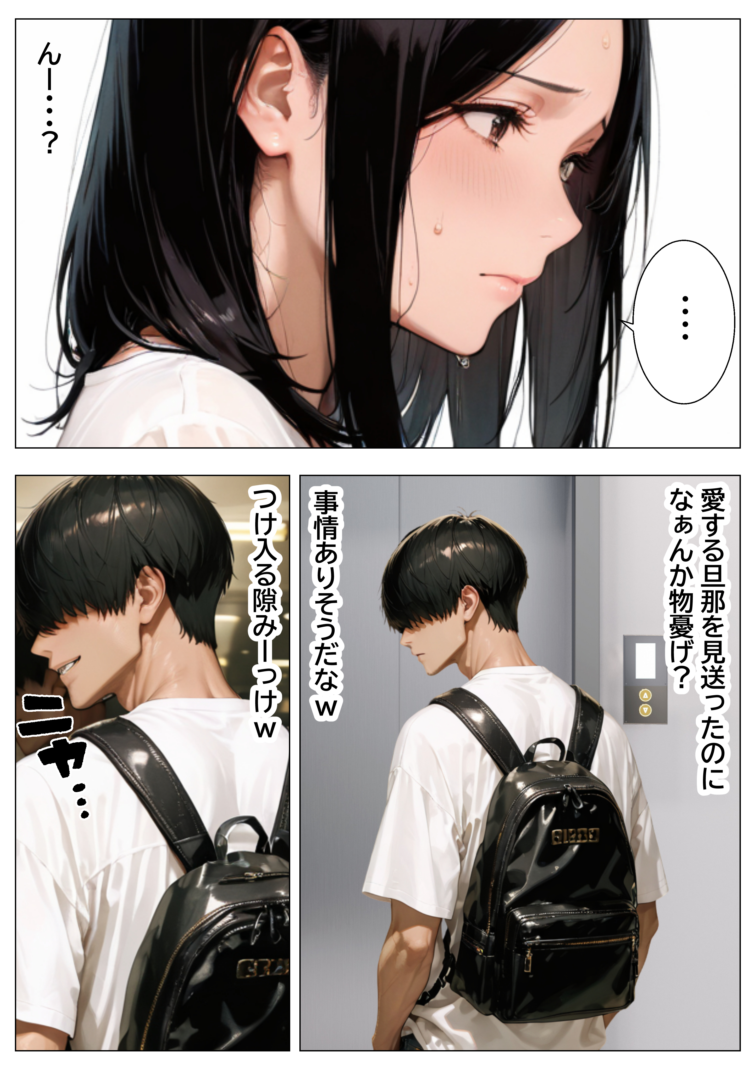 隣人で憧れの清楚系人妻→傷心サレ妻を慰めて濃厚あまあまセックスしたら潮吹き絶頂してセフレ化した話 無料立ち読み4