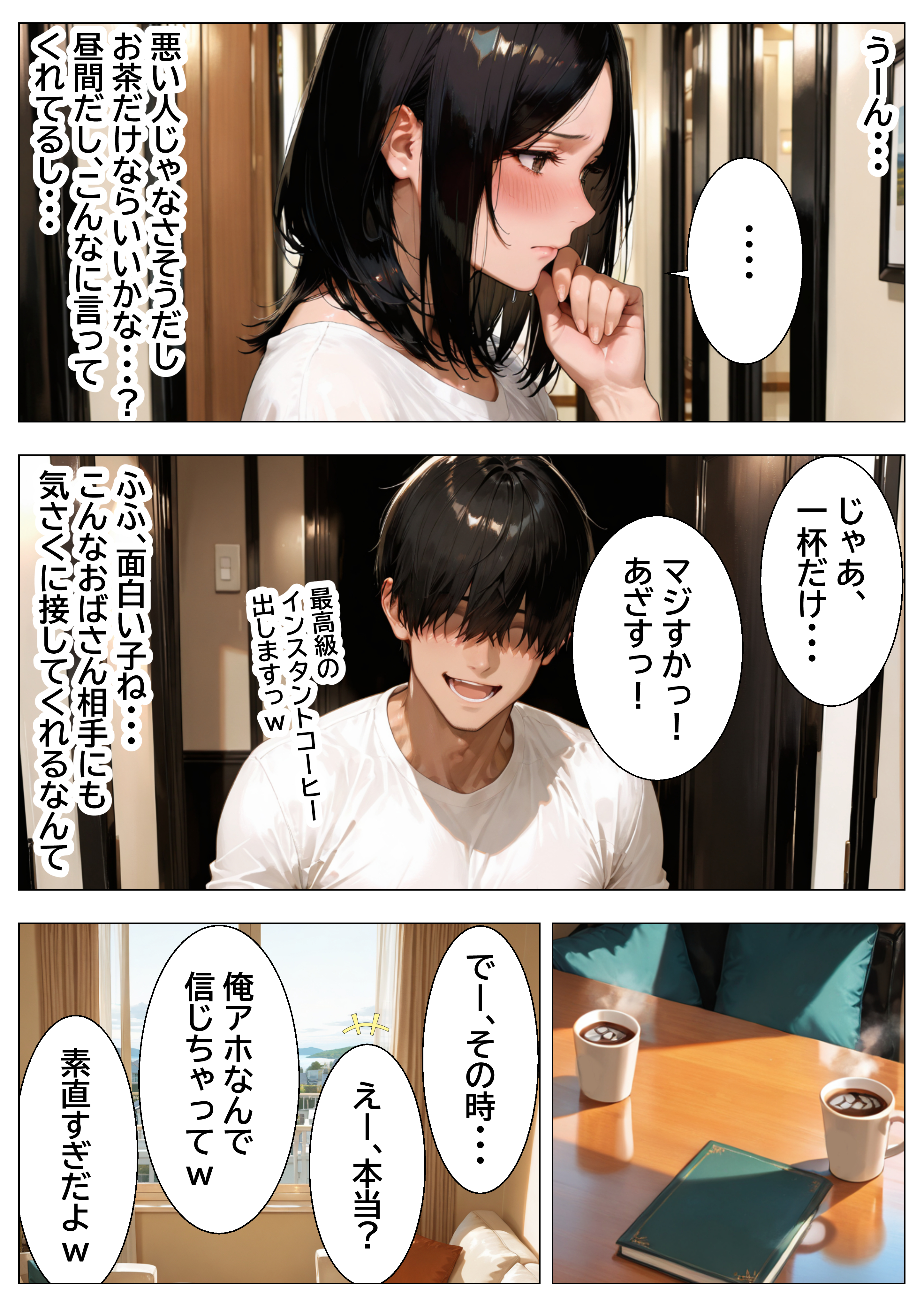 隣人で憧れの清楚系人妻→傷心サレ妻を慰めて濃厚あまあまセックスしたら潮吹き絶頂してセフレ化した話 無料立ち読み11