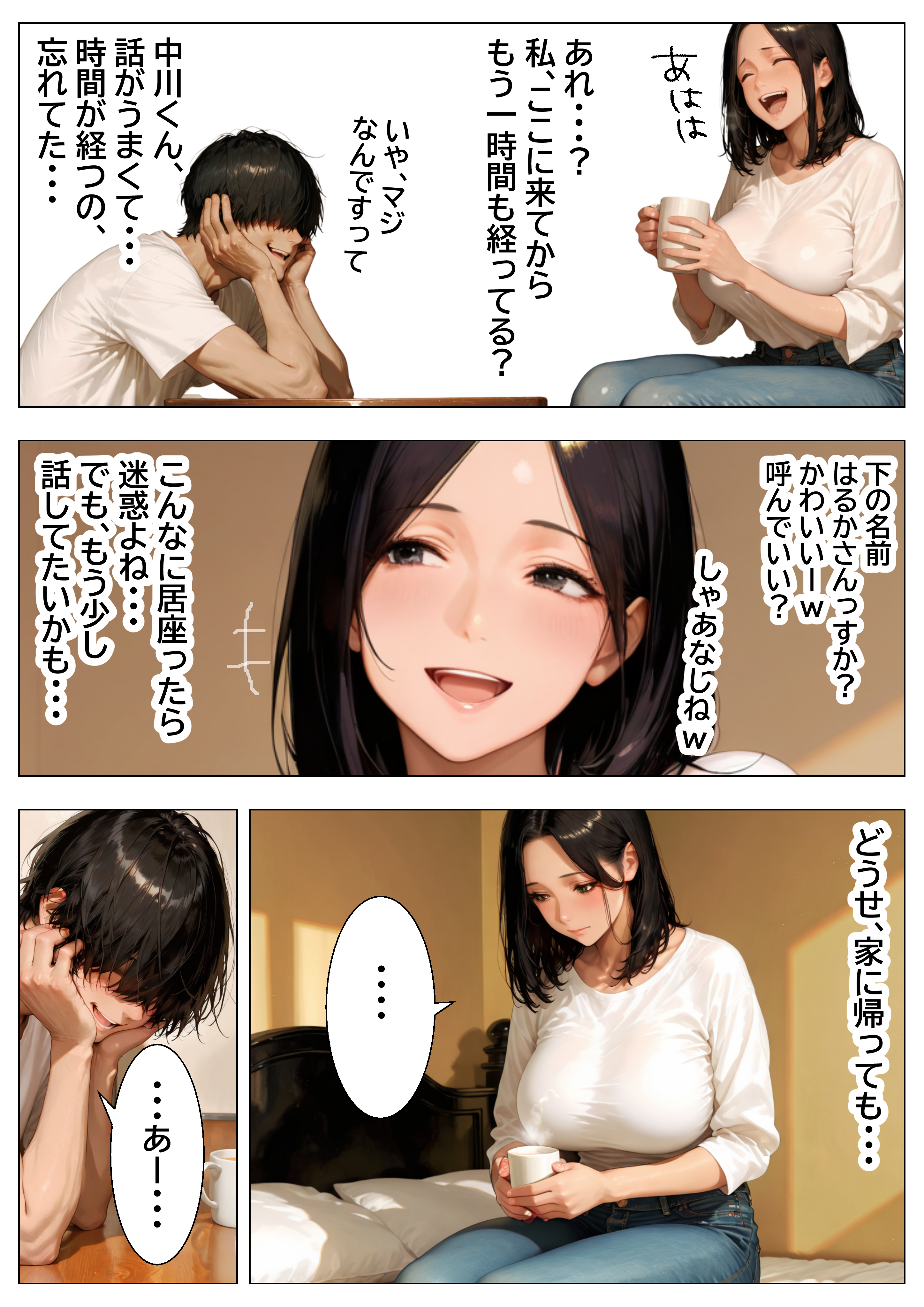 隣人で憧れの清楚系人妻→傷心サレ妻を慰めて濃厚あまあまセックスしたら潮吹き絶頂してセフレ化した話 無料立ち読み12