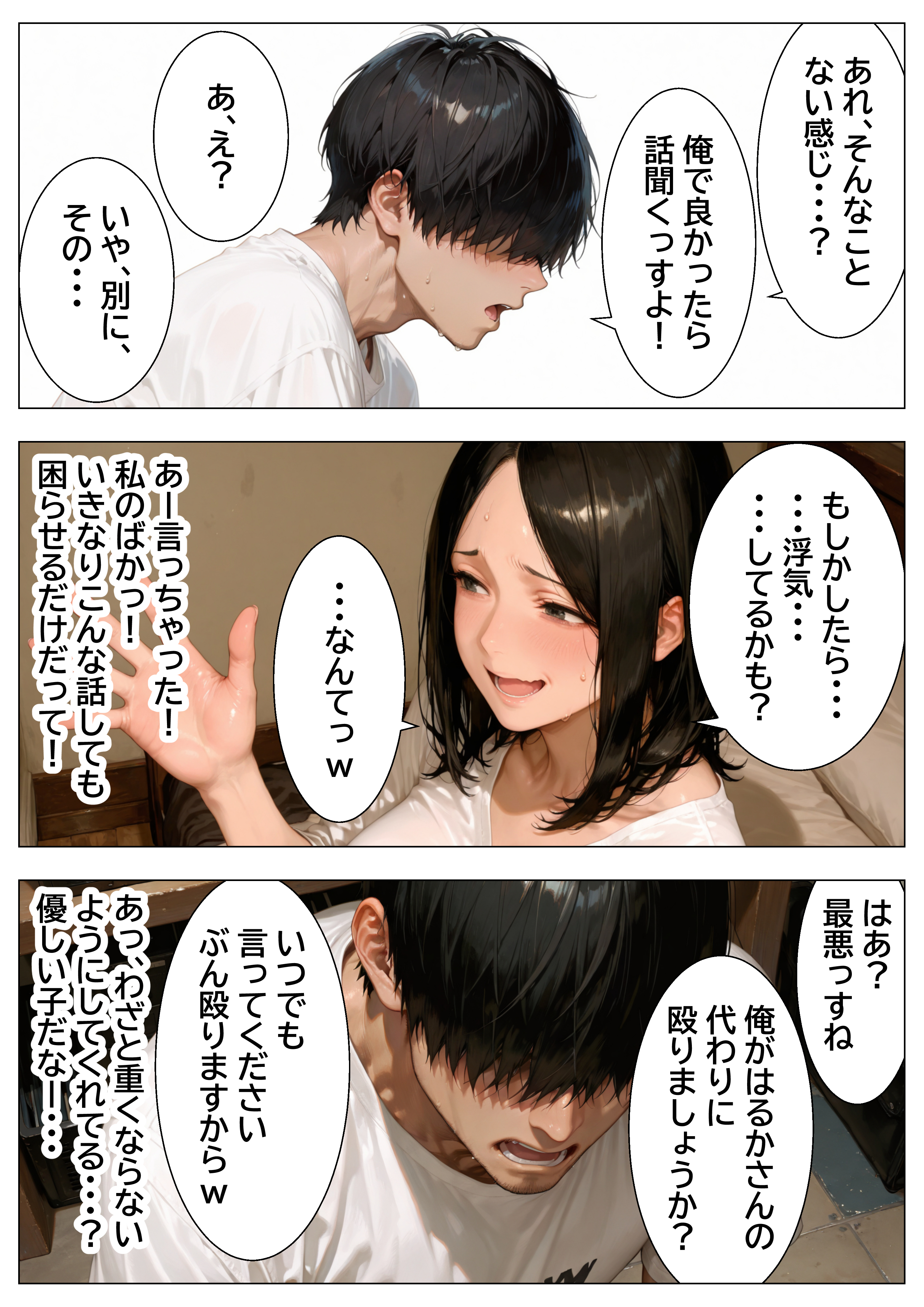 隣人で憧れの清楚系人妻→傷心サレ妻を慰めて濃厚あまあまセックスしたら潮吹き絶頂してセフレ化した話 無料立ち読み14
