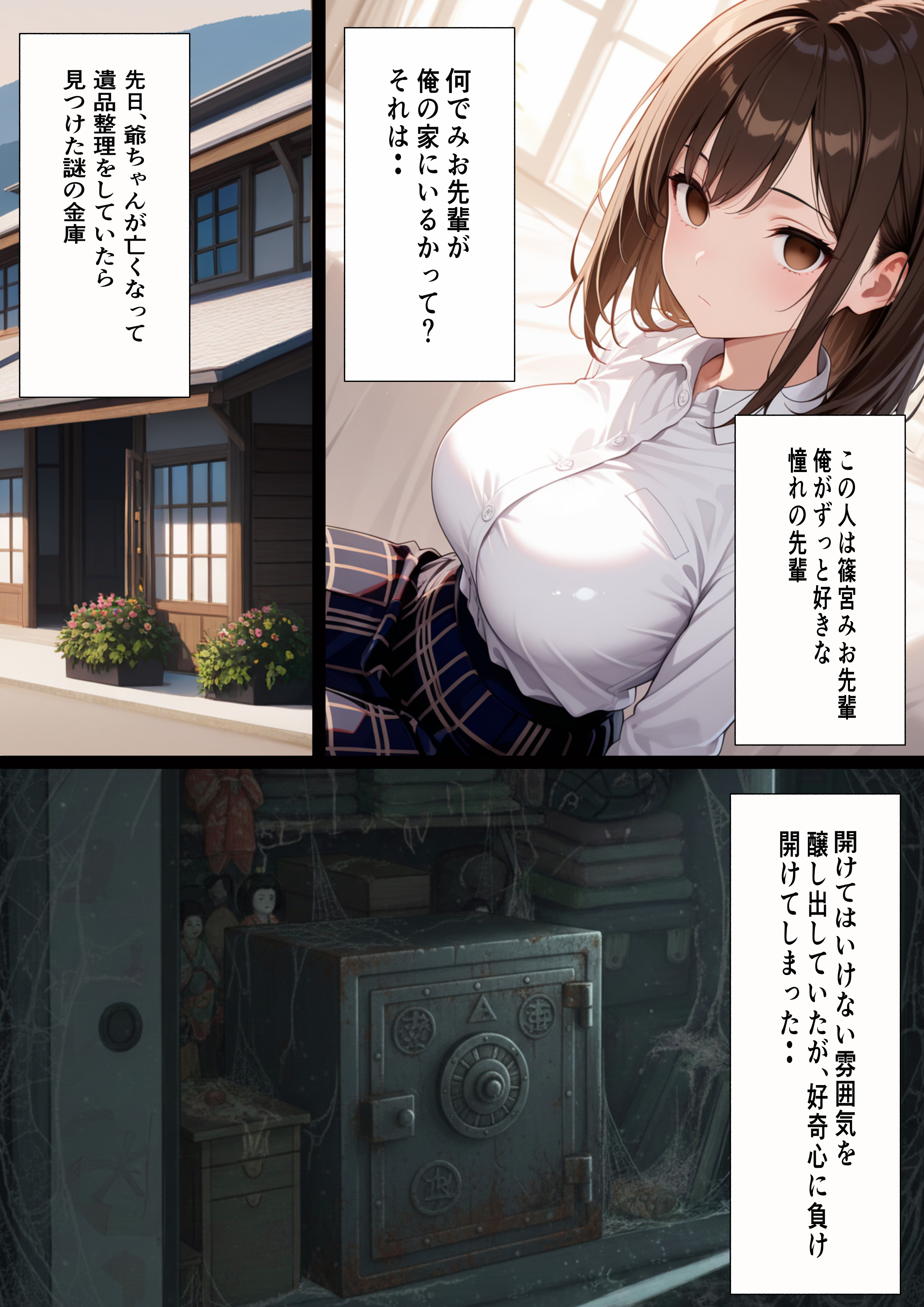 洗脳術を手に入れた俺は大好きな先輩をオナホ化した話 無料立ち読み3