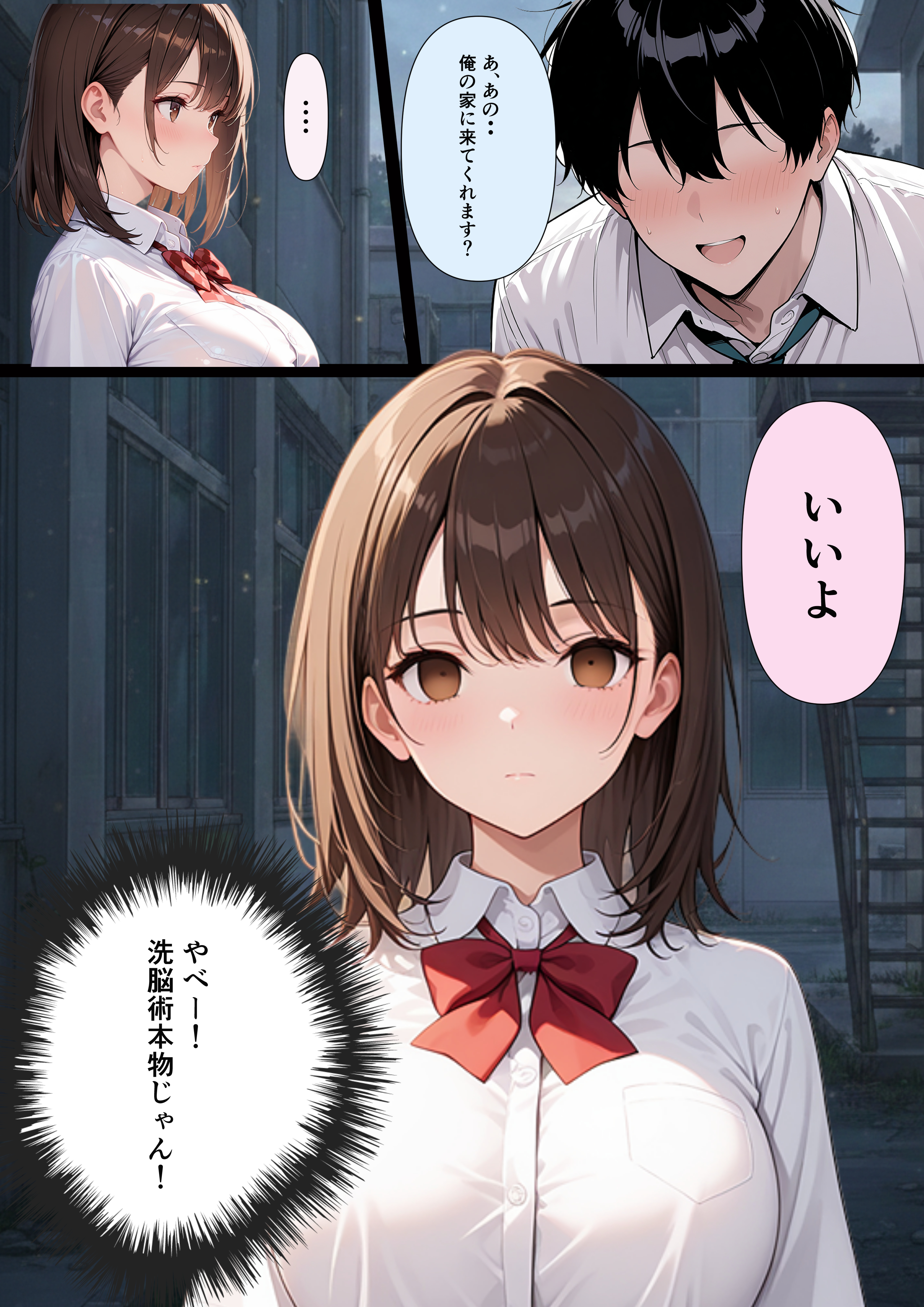洗脳術を手に入れた俺は大好きな先輩をオナホ化した話 無料立ち読み10