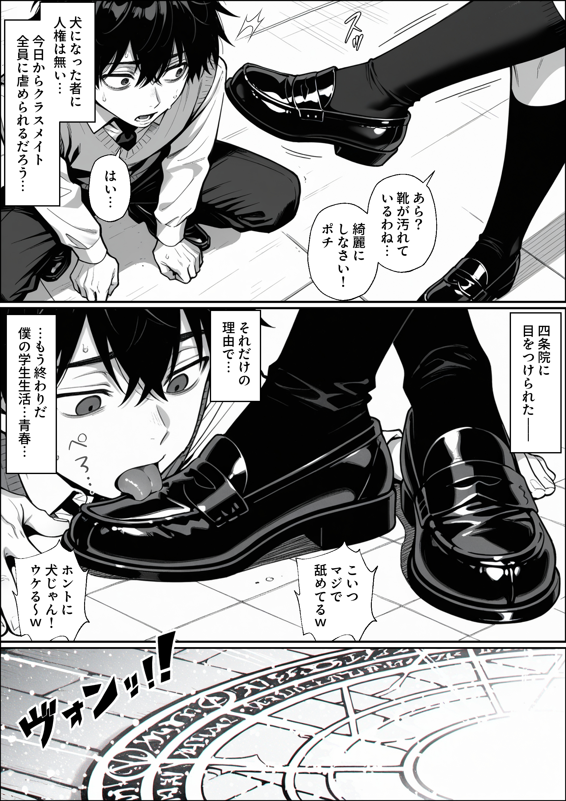 異世界でハズレジョブ『調教師』を与えられた僕は、女王と呼ばれた高慢高飛車お嬢様を可愛い雌豚ペットに完堕ちさせる。 無料立ち読み11