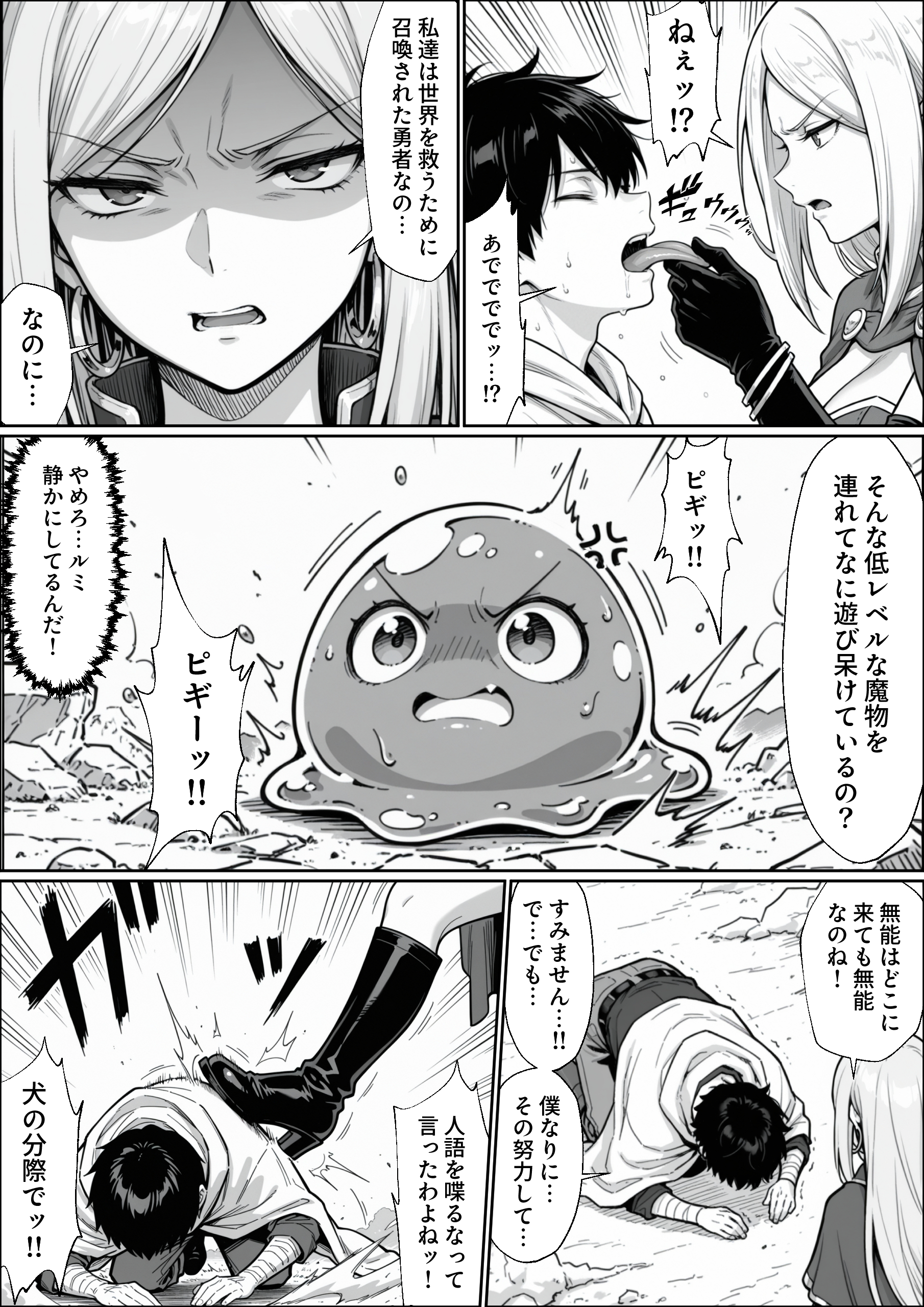 異世界でハズレジョブ『調教師』を与えられた僕は、女王と呼ばれた高慢高飛車お嬢様を可愛い雌豚ペットに完堕ちさせる。 無料立ち読み25