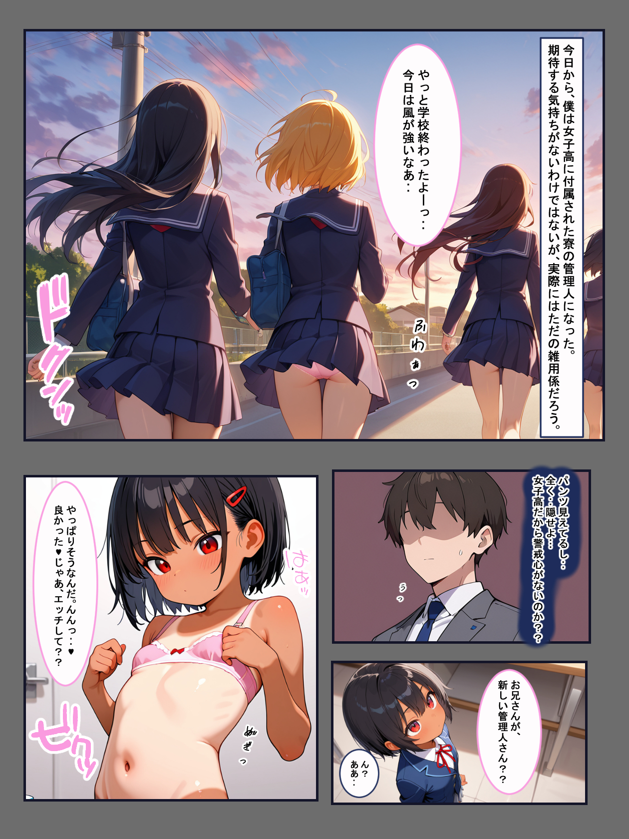 女子寮の管理人をすることになりました。 無料立ち読み1