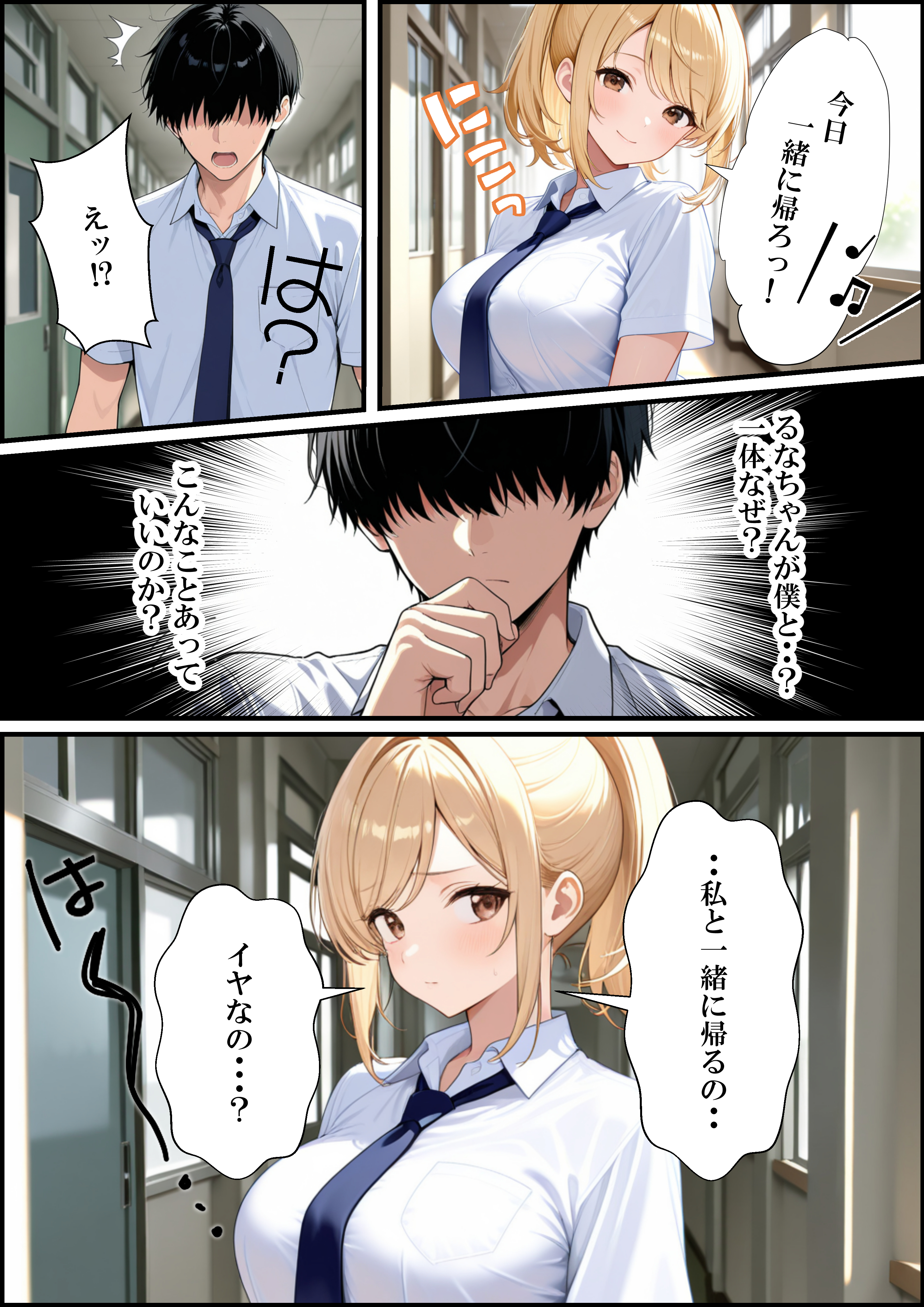 クラスの一軍ギャルが陰キャの彼女になった話 無料立ち読み10