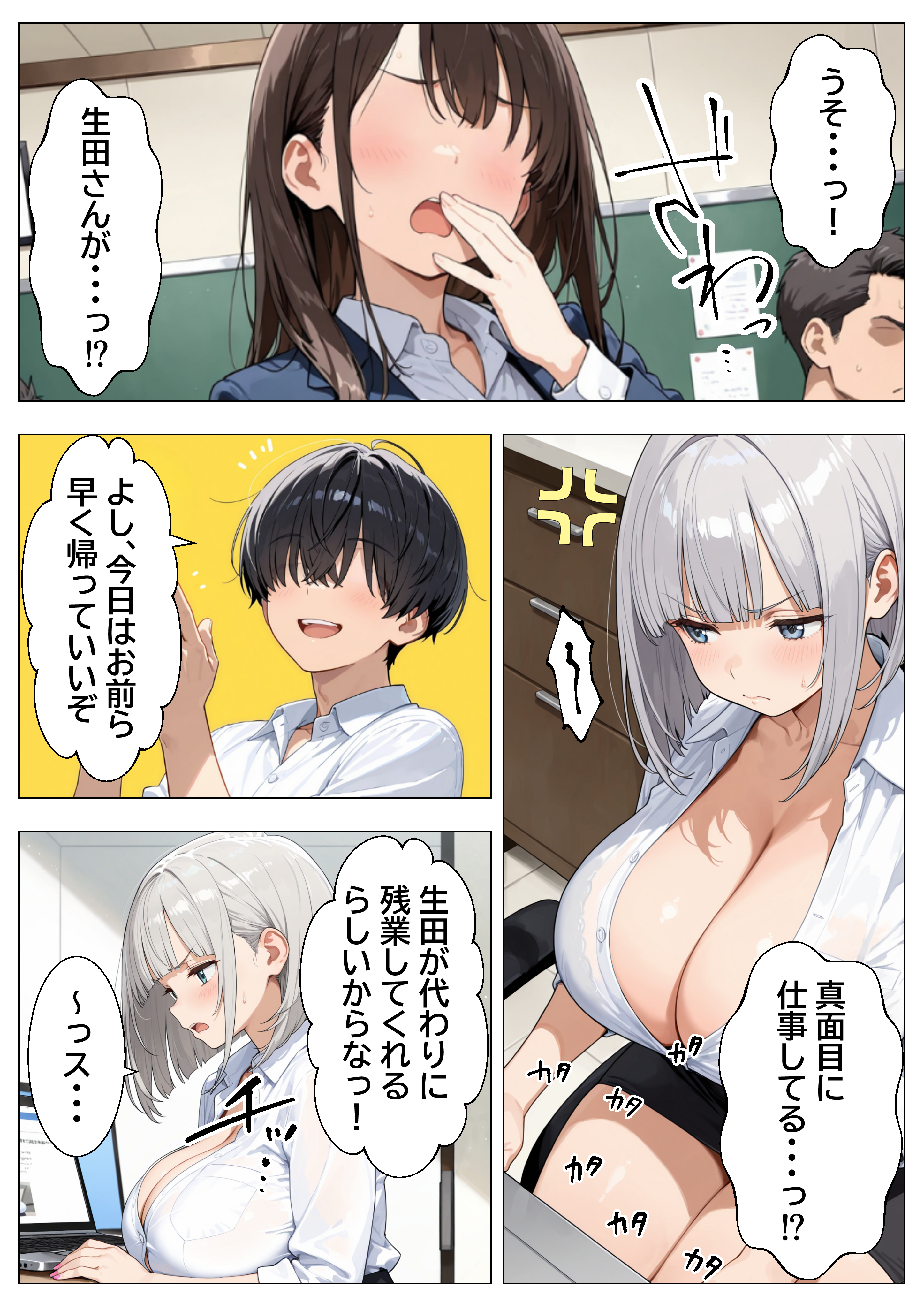 強気OLギャルをわからせたい 無料立ち読み17