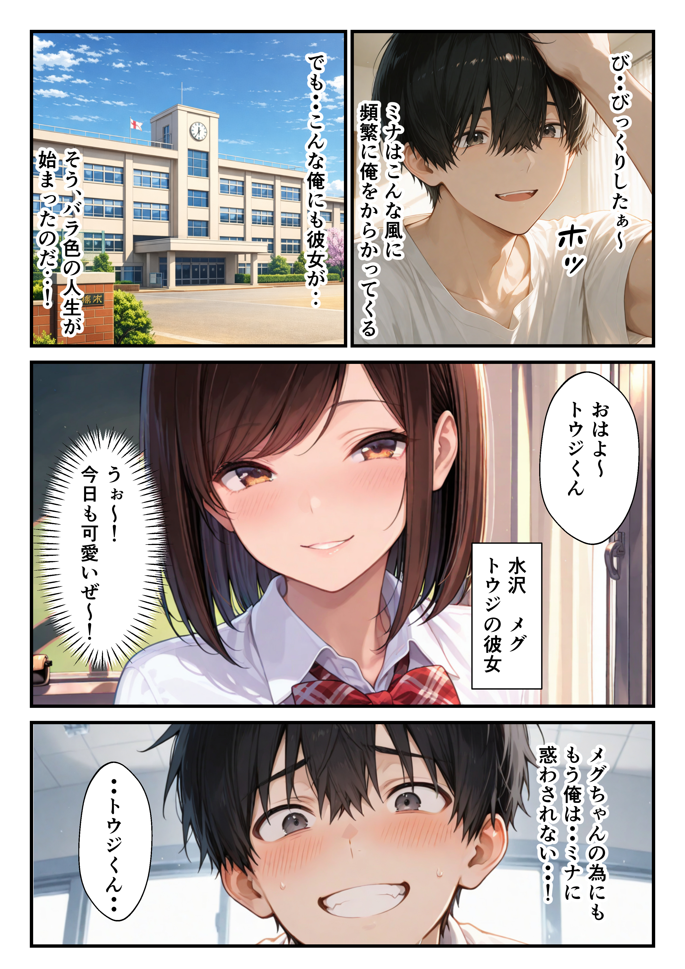 幼なじみギャルの誘惑巨根ちんこで生中だし 無料立ち読み8