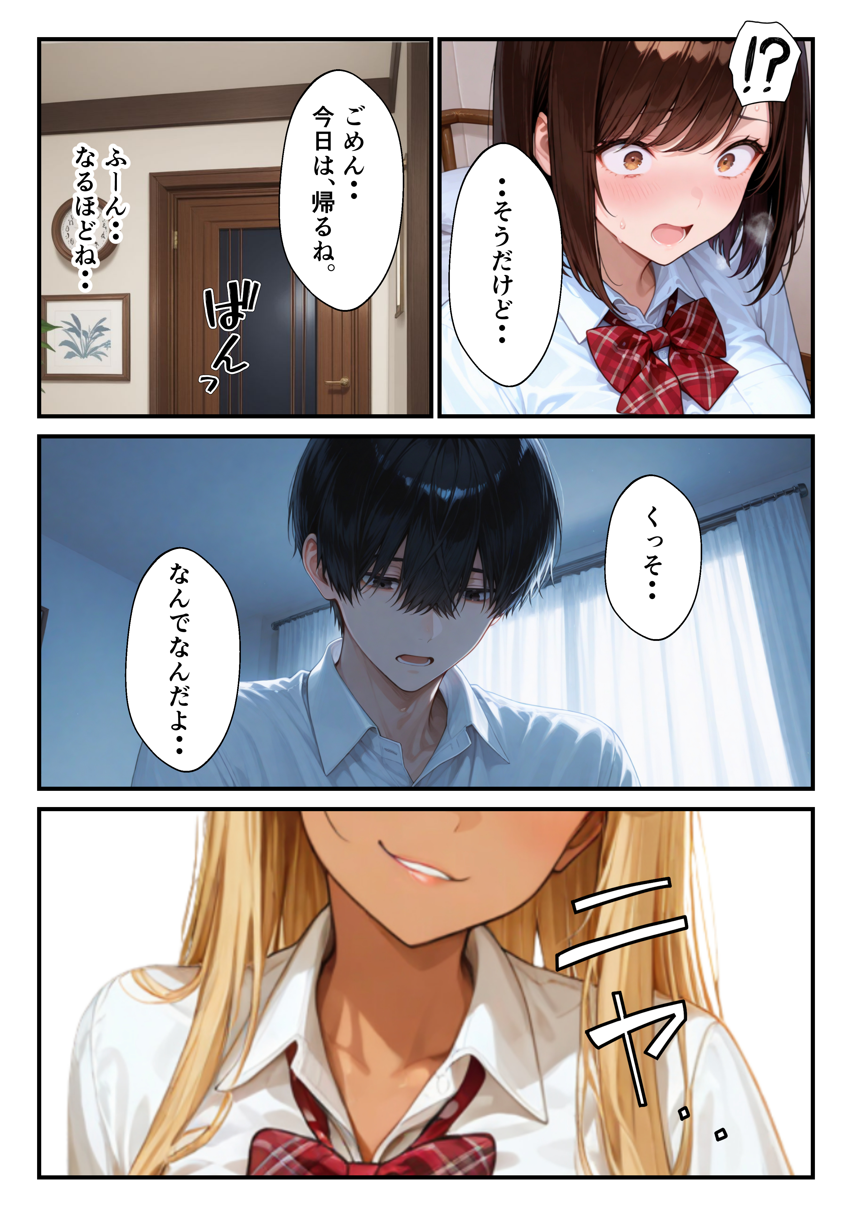 幼なじみギャルの誘惑巨根ちんこで生中だし 無料立ち読み12