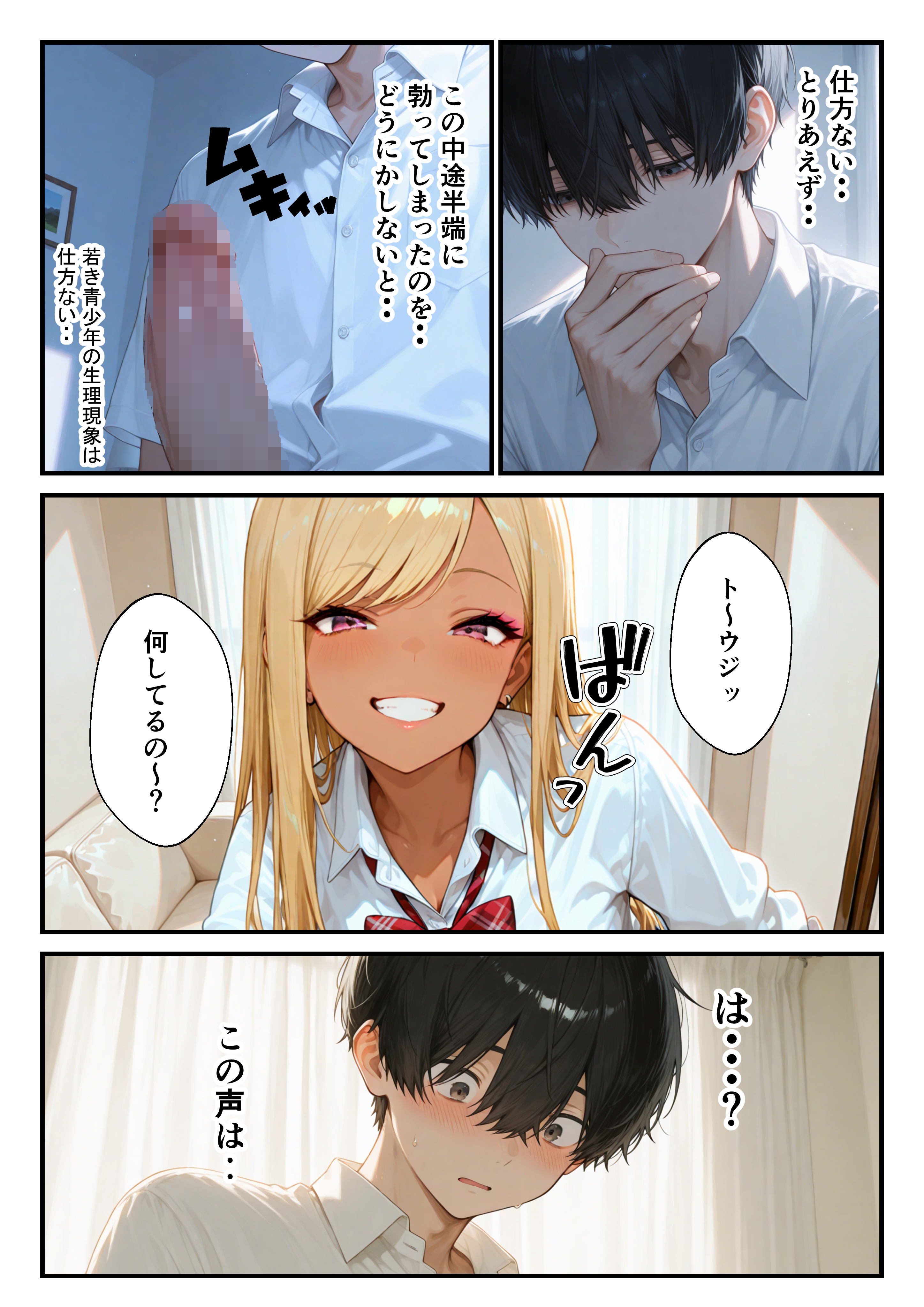 幼なじみギャルの誘惑巨根ちんこで生中だし 無料立ち読み13