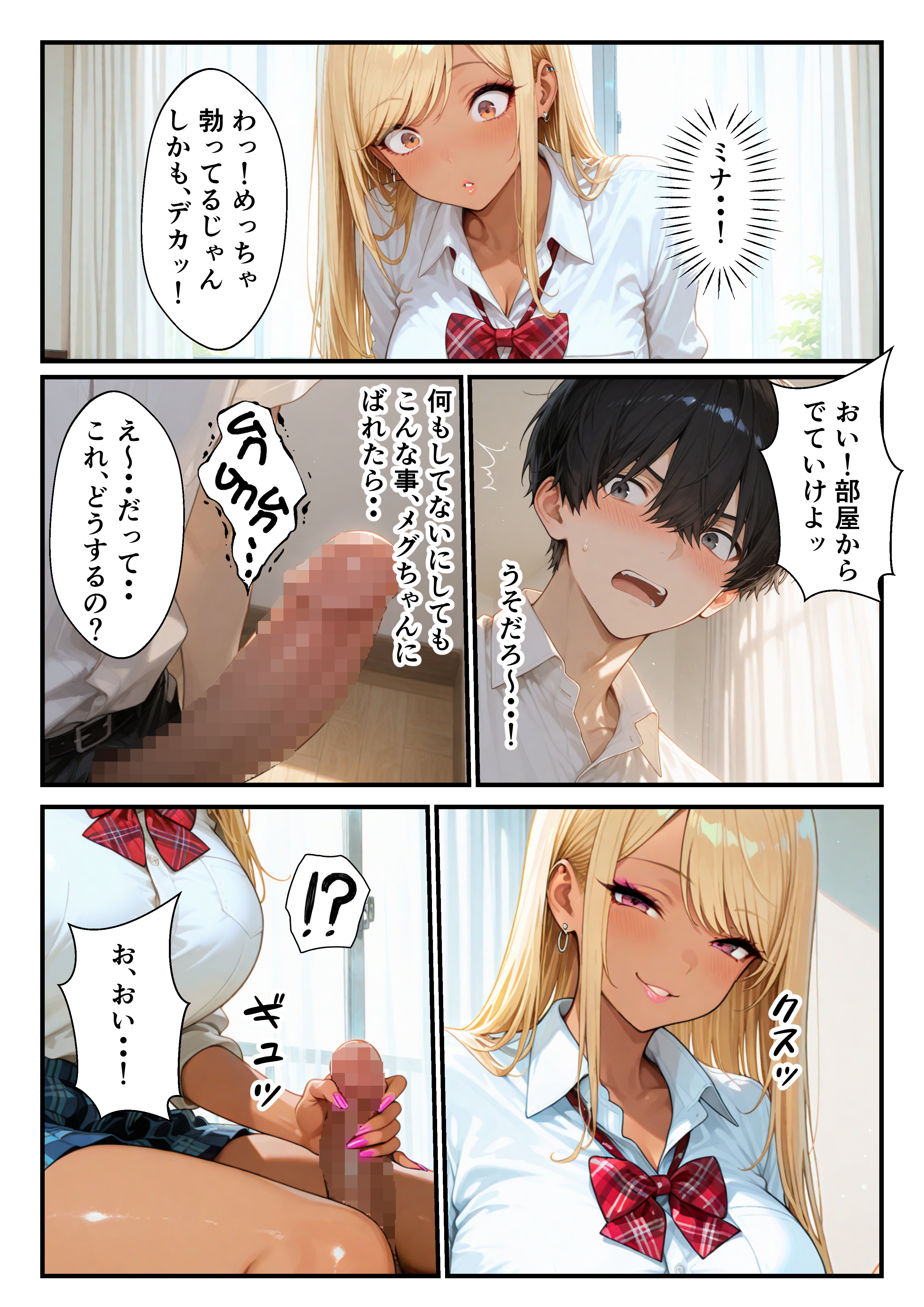 幼なじみギャルの誘惑巨根ちんこで生中だし 無料立ち読み14