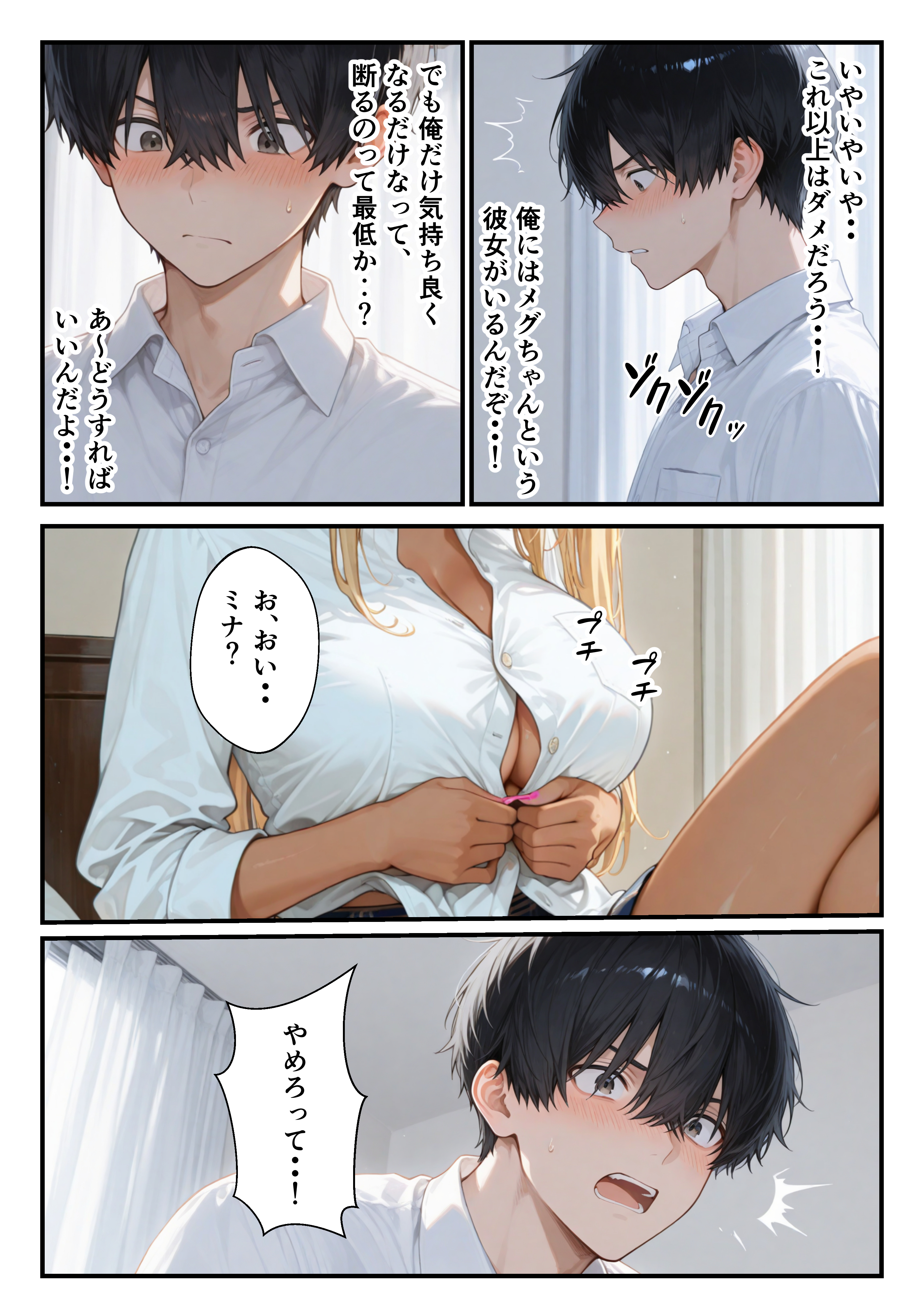 幼なじみギャルの誘惑巨根ちんこで生中だし 無料立ち読み21
