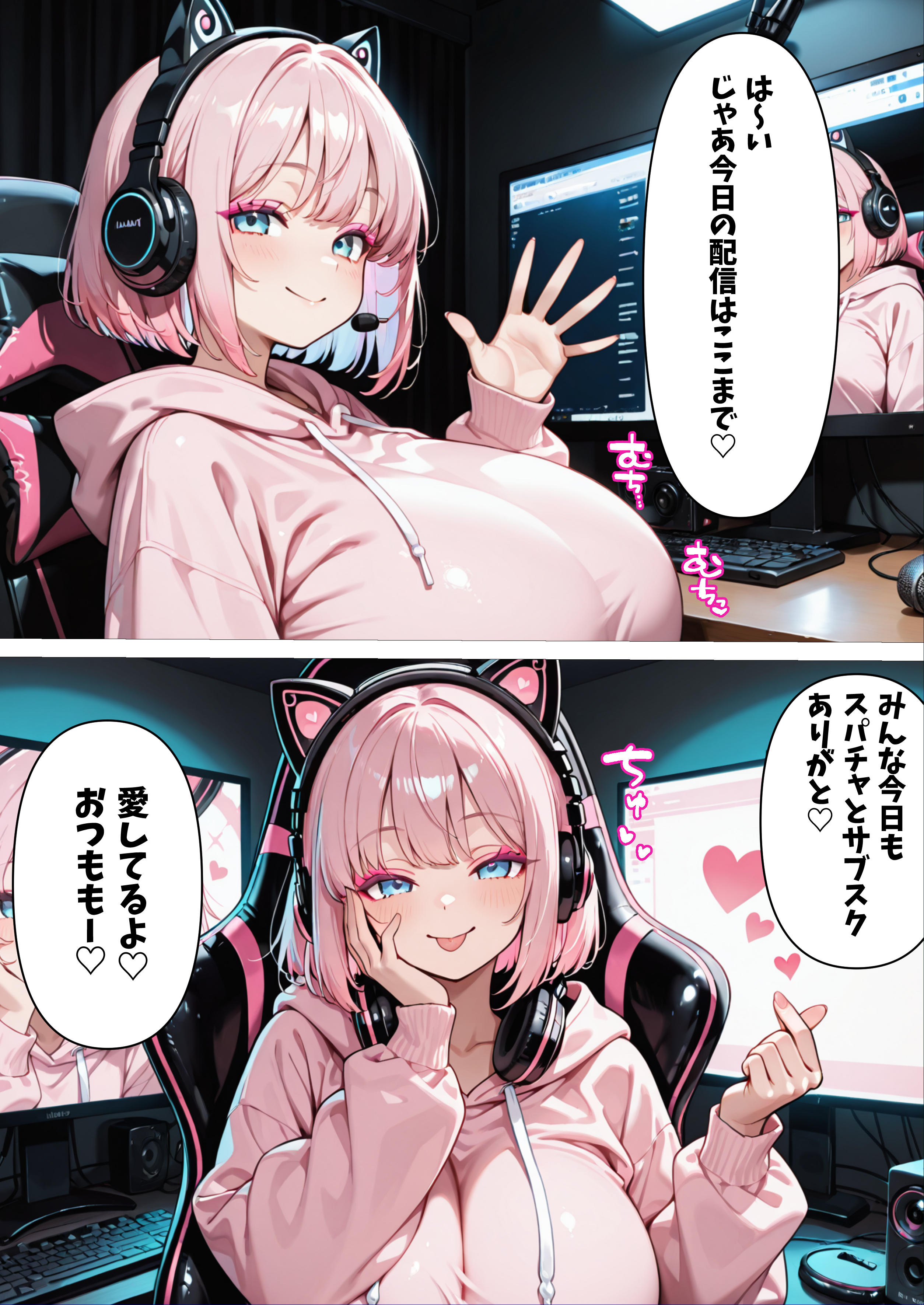 けつあな確定申告！！【速報】爆乳ゲーム配信者さん国の新制度おじさんとの生ハメSEXで快楽堕ちしてしまう・・・ 無料立ち読み2