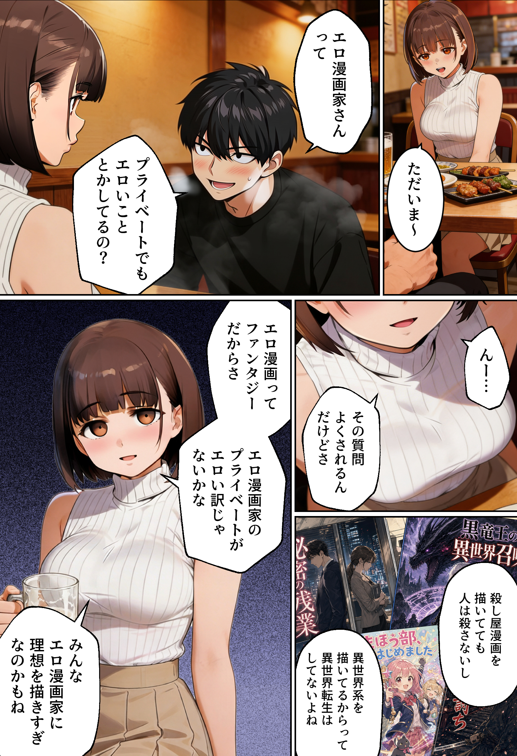 【実話】マチアプでコミケ帰りのムチムチ女エロ漫画家とマッチして、エロ漫画みたいなセックスした話www 無料立ち読み14