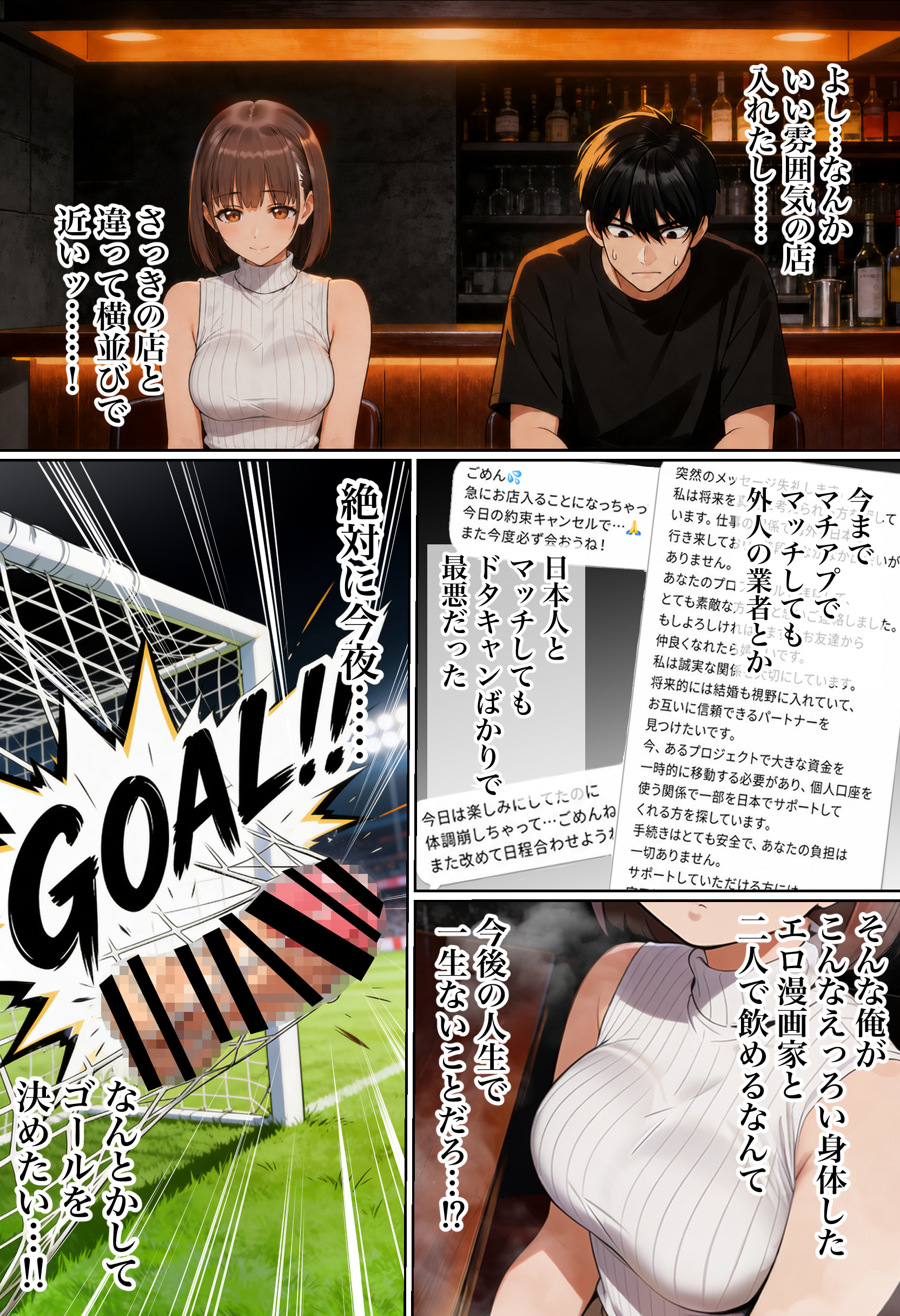 【実話】マチアプでコミケ帰りのムチムチ女エロ漫画家とマッチして、エロ漫画みたいなセックスした話www 無料立ち読み18