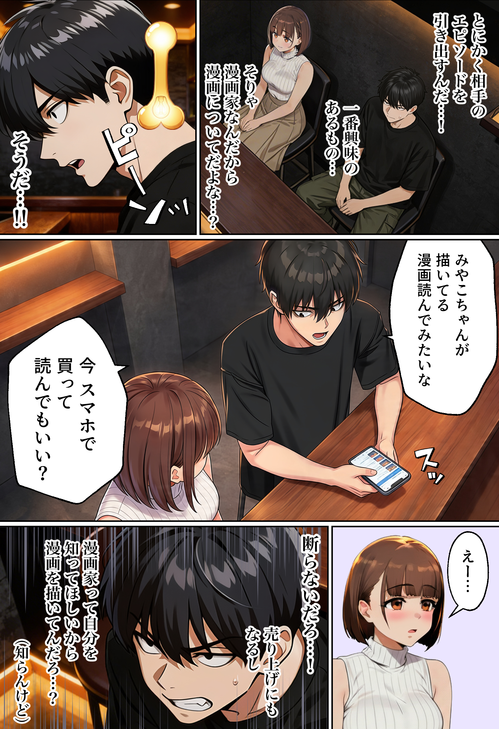 【実話】マチアプでコミケ帰りのムチムチ女エロ漫画家とマッチして、エロ漫画みたいなセックスした話www 無料立ち読み19