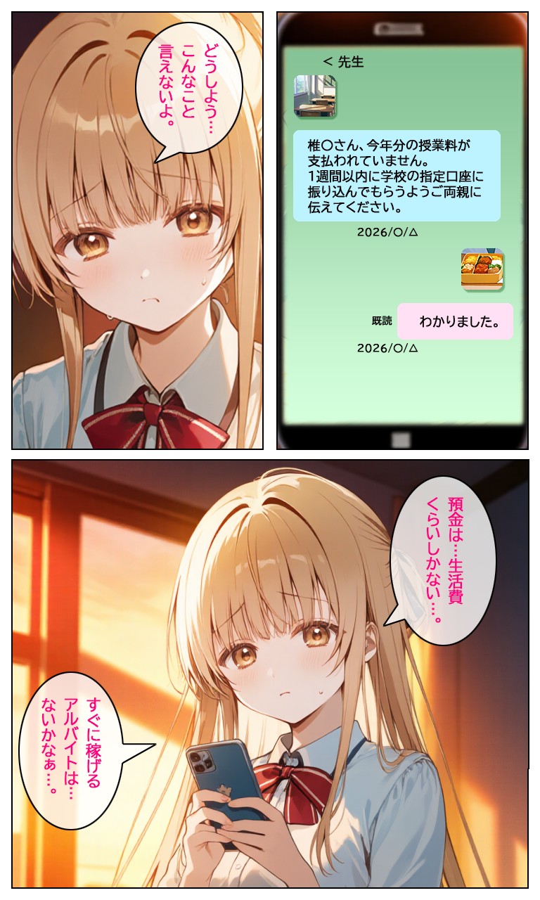 天使様のエッチなバイト 無料立ち読み4