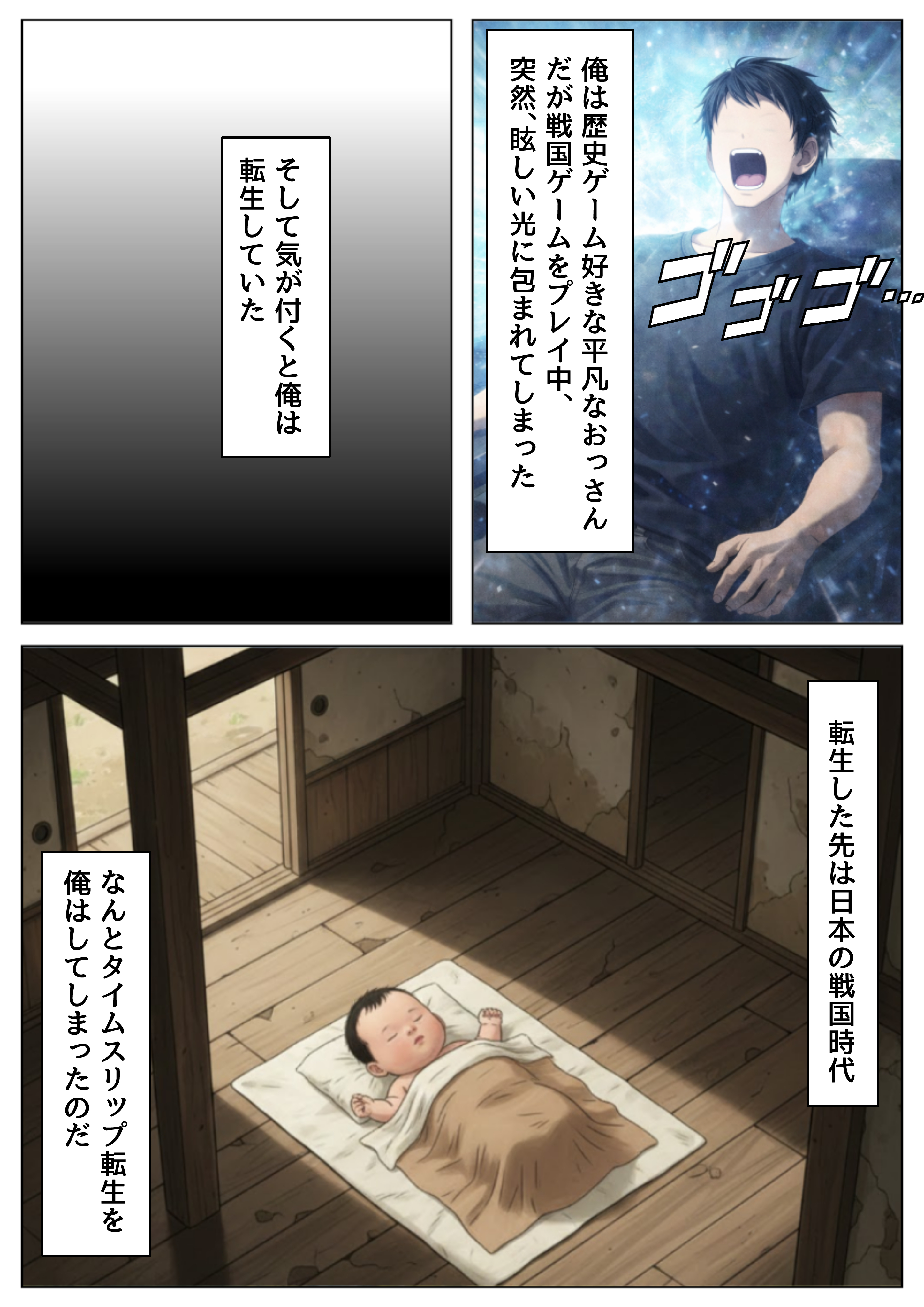 《戦の乱取り（略奪）》 戦国時代の農村に俺が転生したら、エロすぎた史実の話 無料立ち読み1