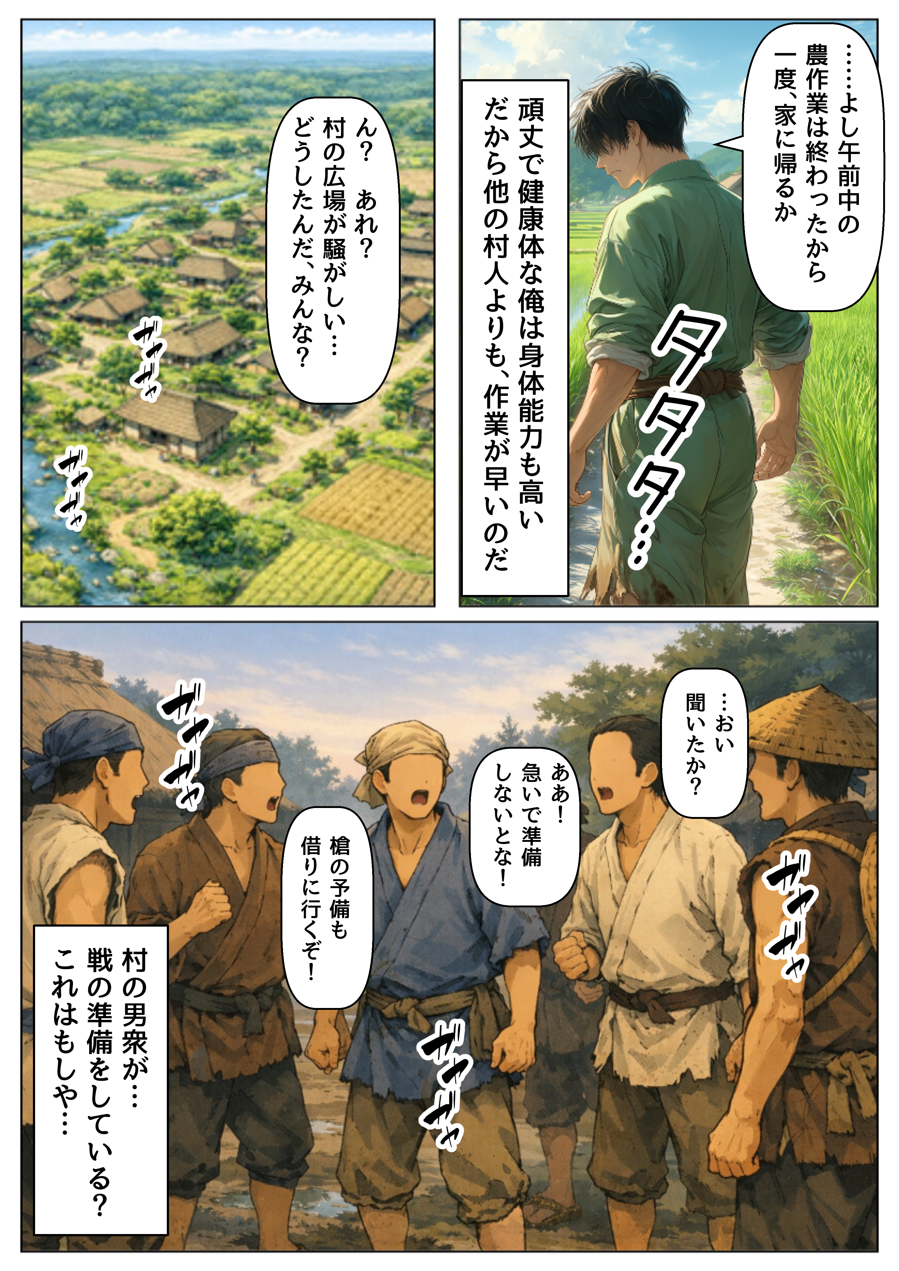 《戦の乱取り（略奪）》 戦国時代の農村に俺が転生したら、エロすぎた史実の話 無料立ち読み4
