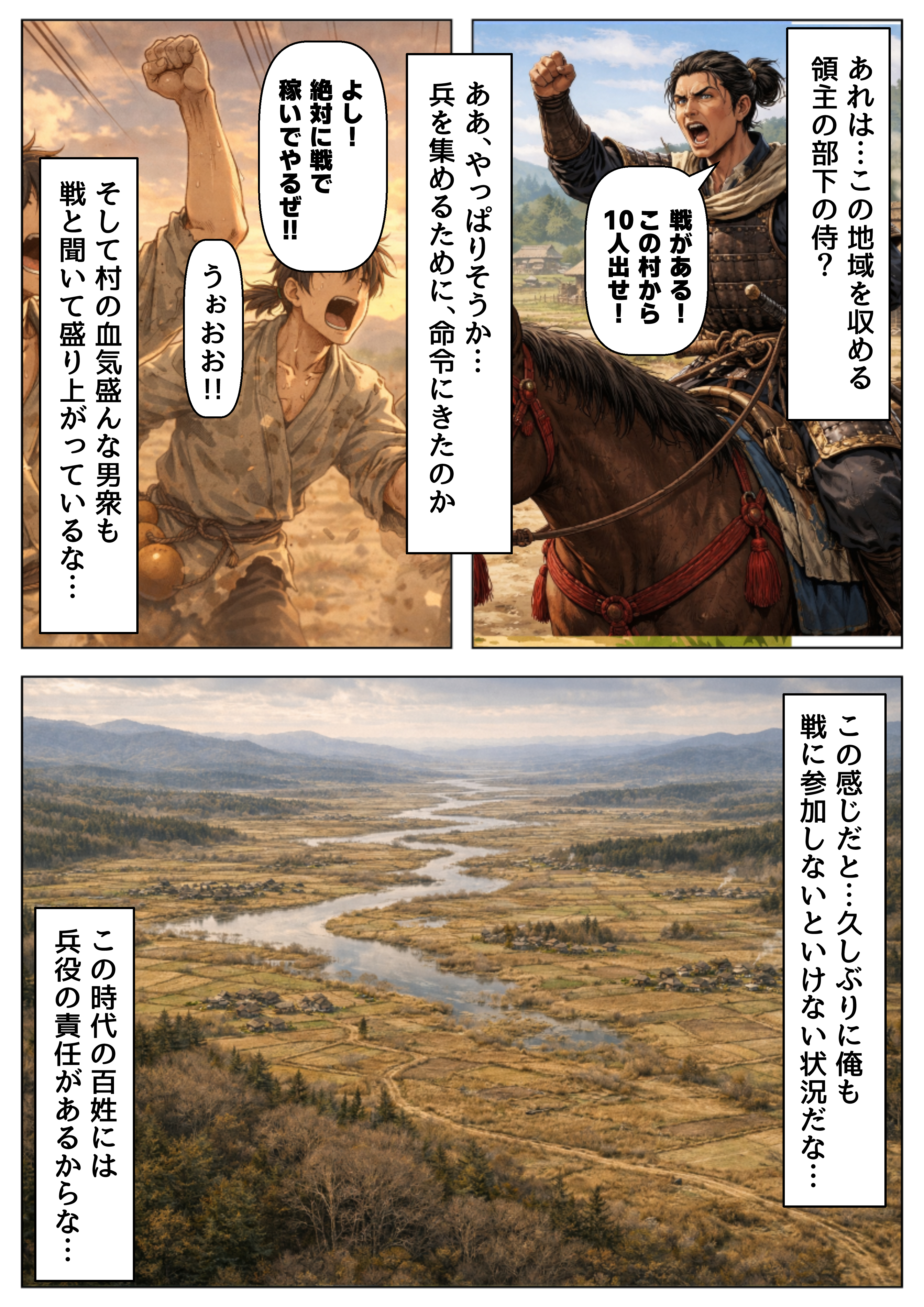 《戦の乱取り（略奪）》 戦国時代の農村に俺が転生したら、エロすぎた史実の話 無料立ち読み5
