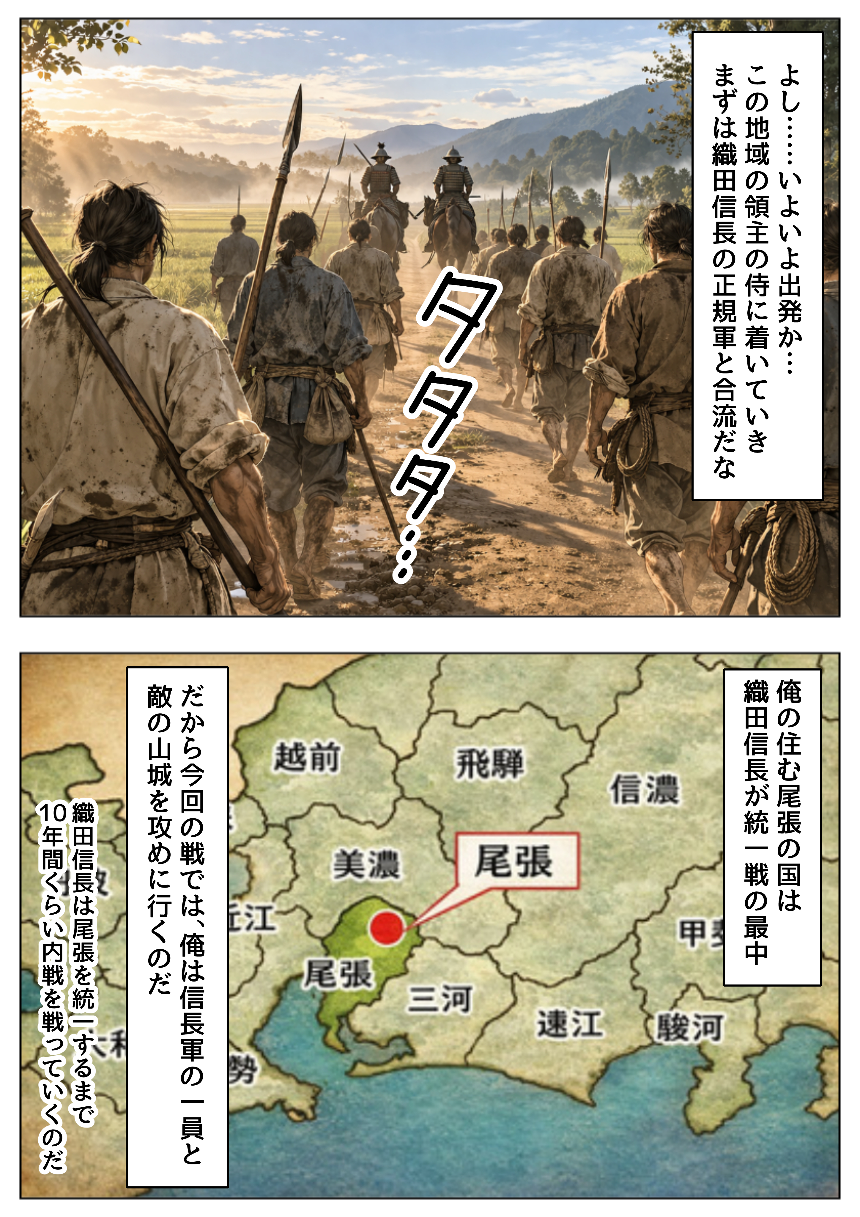 《戦の乱取り（略奪）》 戦国時代の農村に俺が転生したら、エロすぎた史実の話 無料立ち読み10