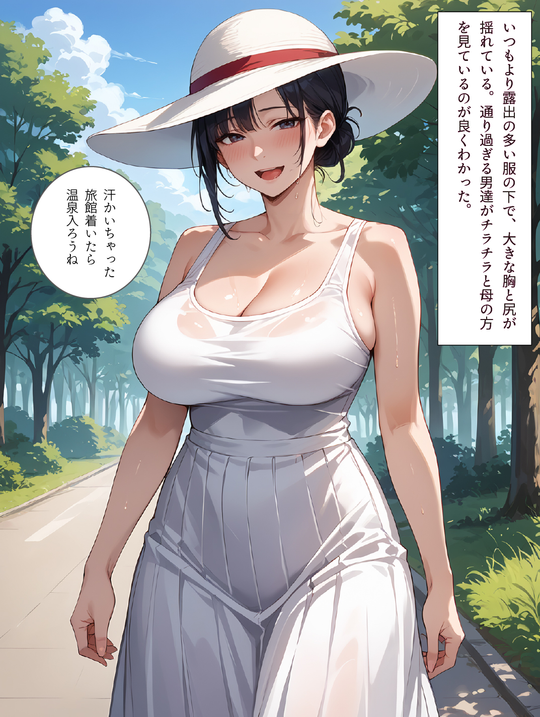母と露天風呂付き客室のある温泉宿に行った話 1＋2お得セット「母さんとイチャラブ子作り孕ませ生活」 無料立ち読み8