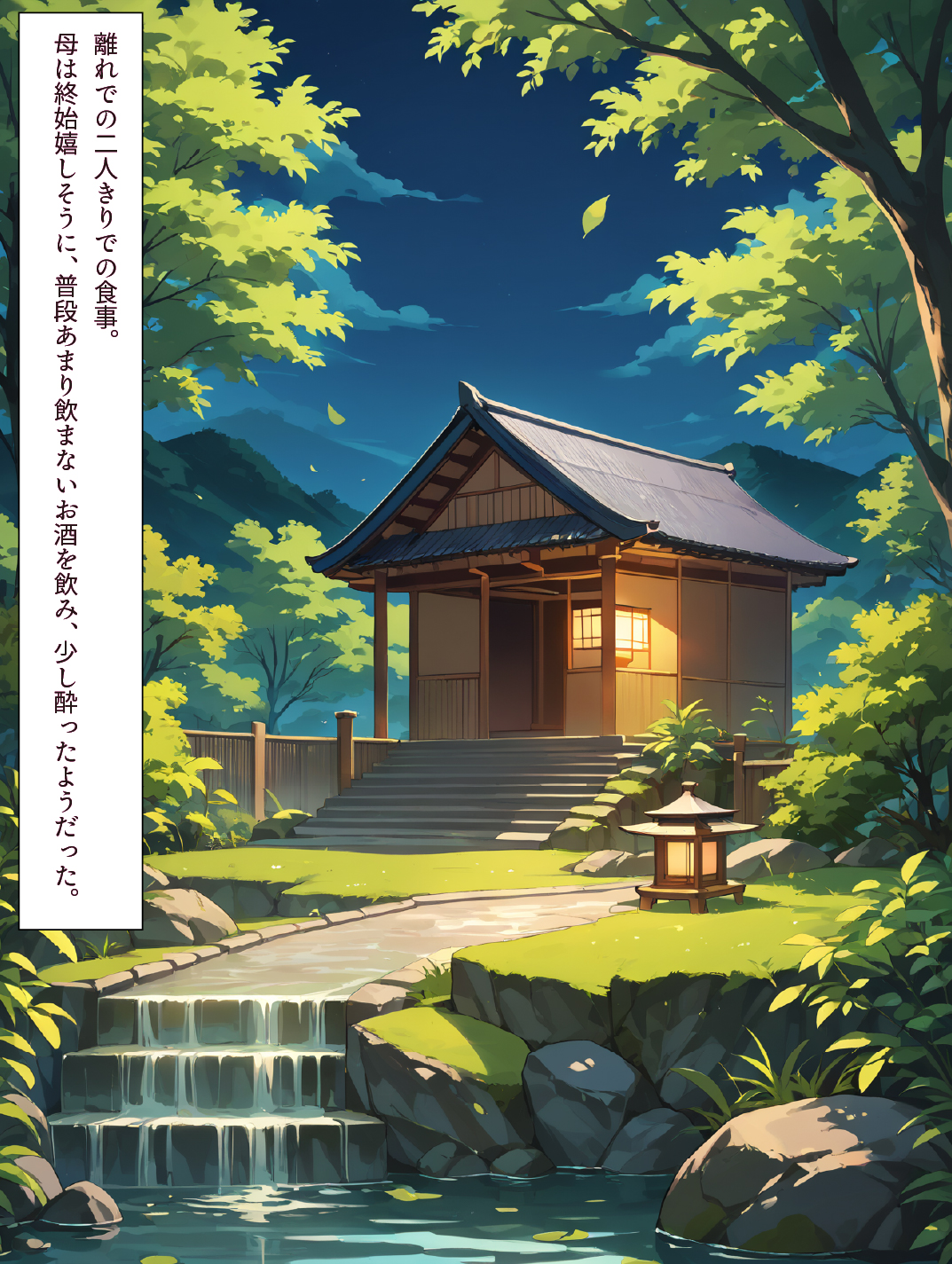 母と露天風呂付き客室のある温泉宿に行った話 1＋2お得セット「母さんとイチャラブ子作り孕ませ生活」 無料立ち読み26