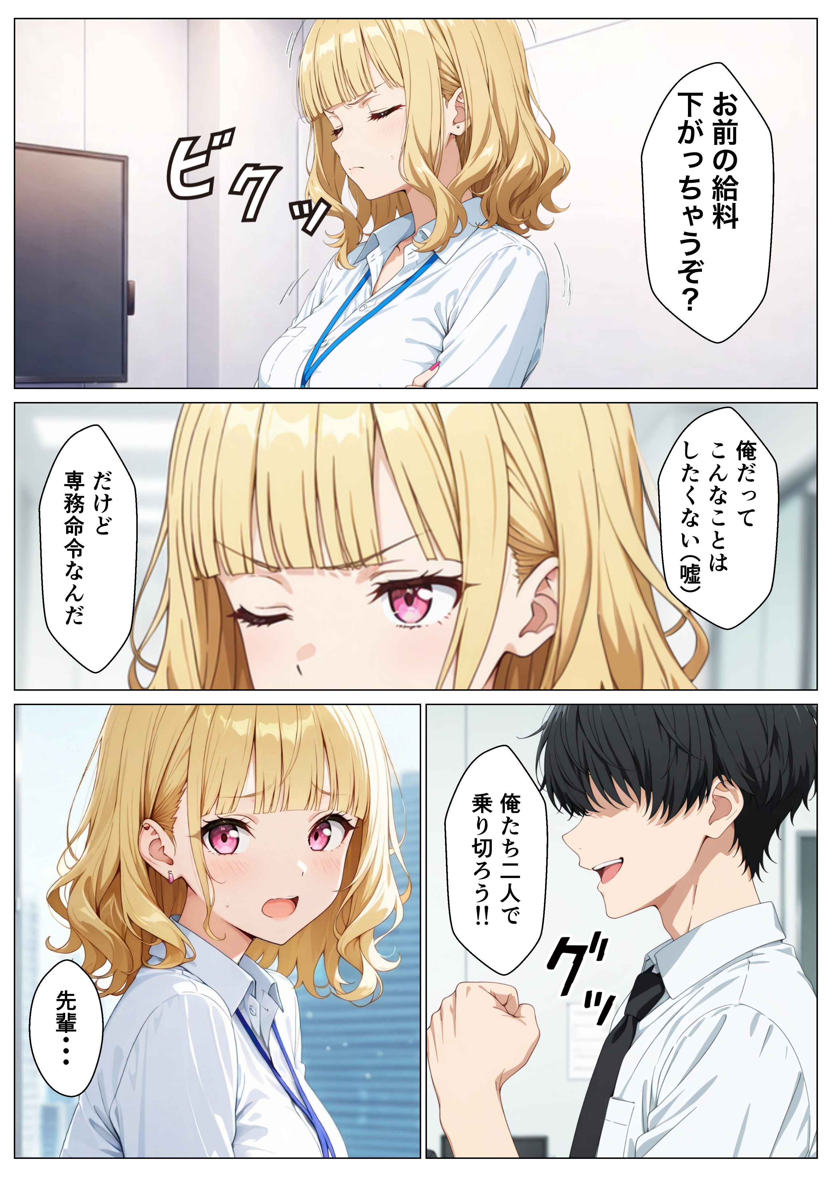生意気なタメ口新卒ギャルにインキャ上司の俺が特別性指導することになった 無料立ち読み20