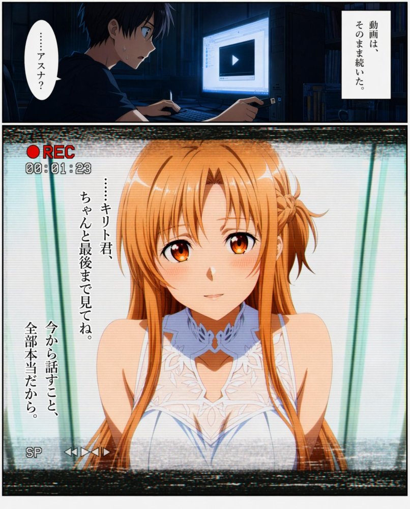 アスナからの最後の動画 無料立ち読み19