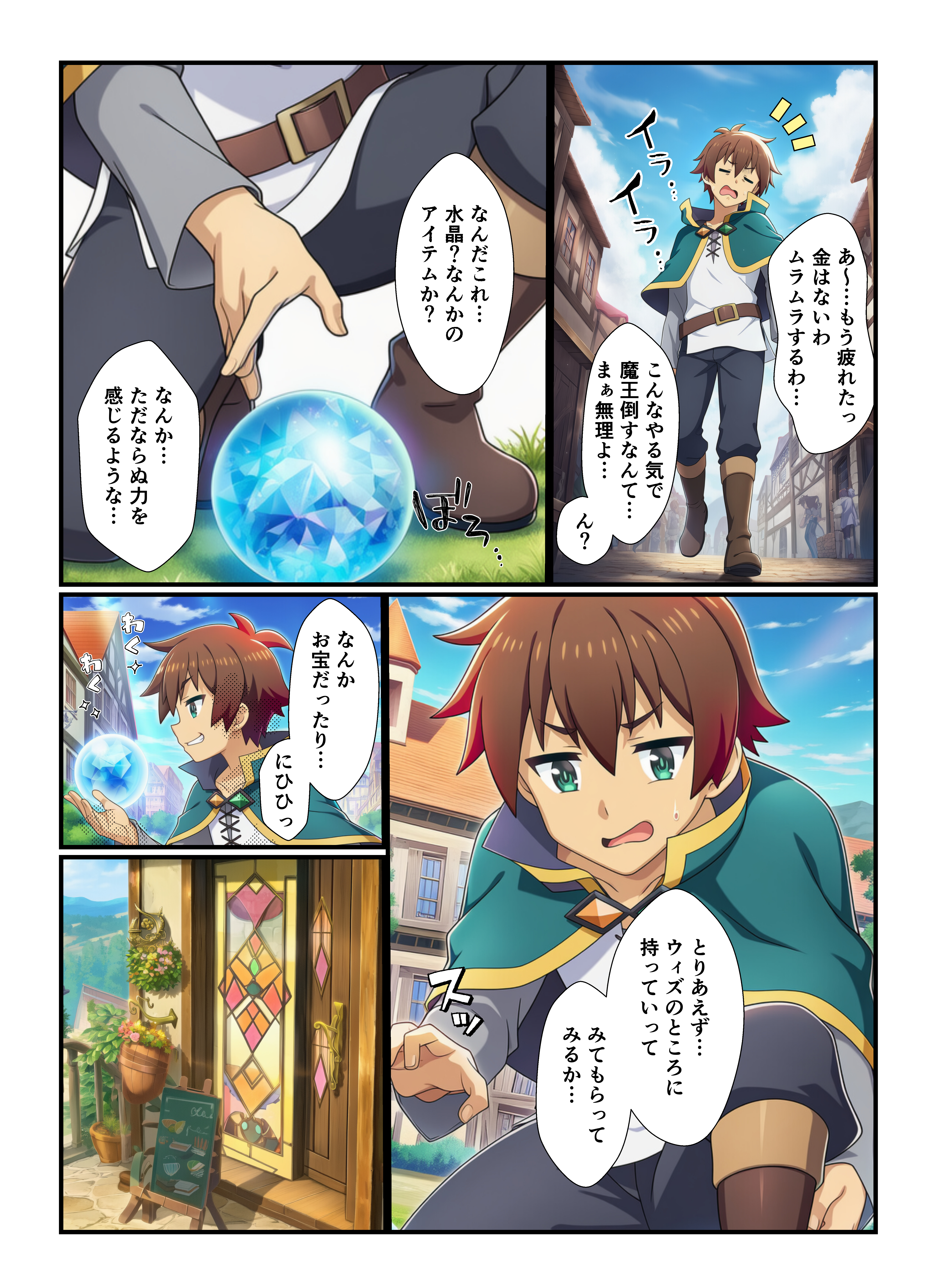 催●巨根でメス堕ち！孕ませ中出しを求めるこのすばヒロインたち 無料立ち読み1