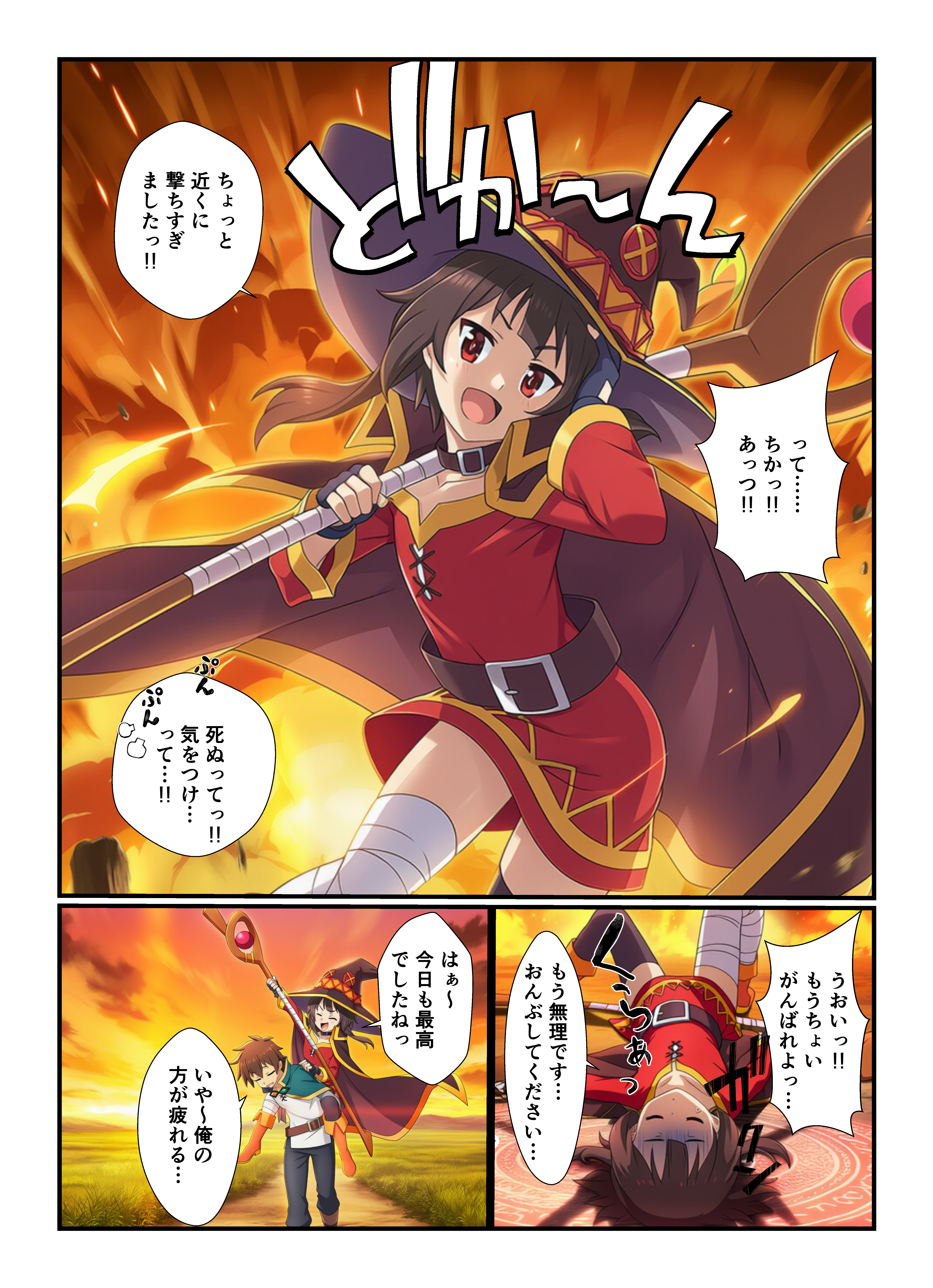 催●巨根でメス堕ち！孕ませ中出しを求めるこのすばヒロインたち 無料立ち読み19