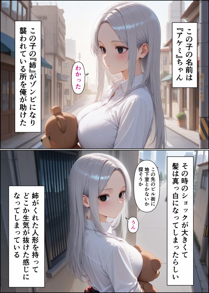 ゾンビによって崩壊した世界で中年おじさんが少女と生き残る 無料立ち読み18
