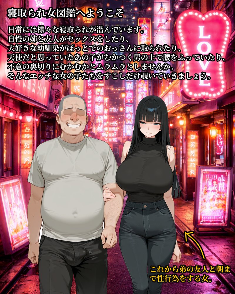 寝取られ女図鑑  梨花 無料立ち読み1