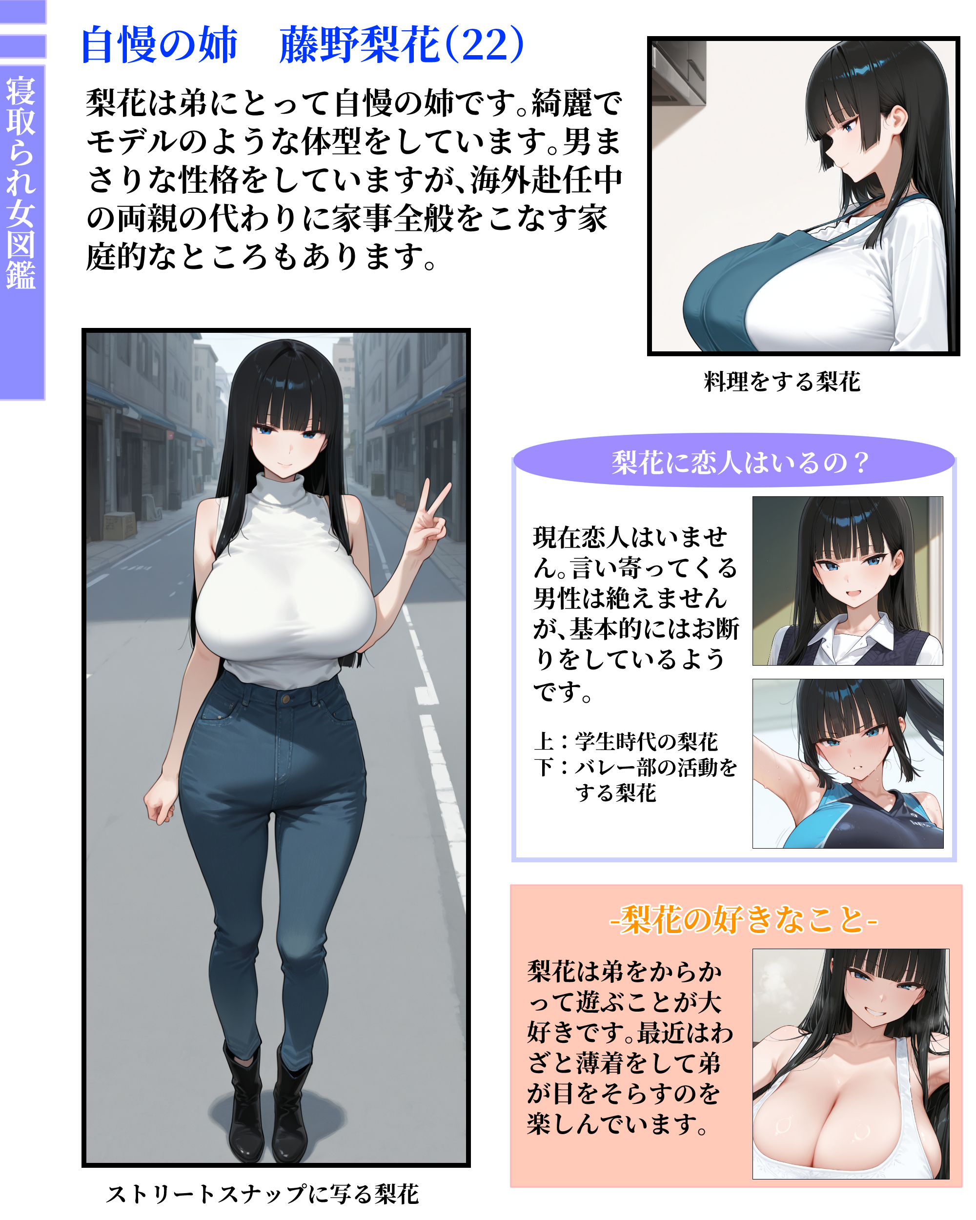 寝取られ女図鑑  梨花 無料立ち読み2
