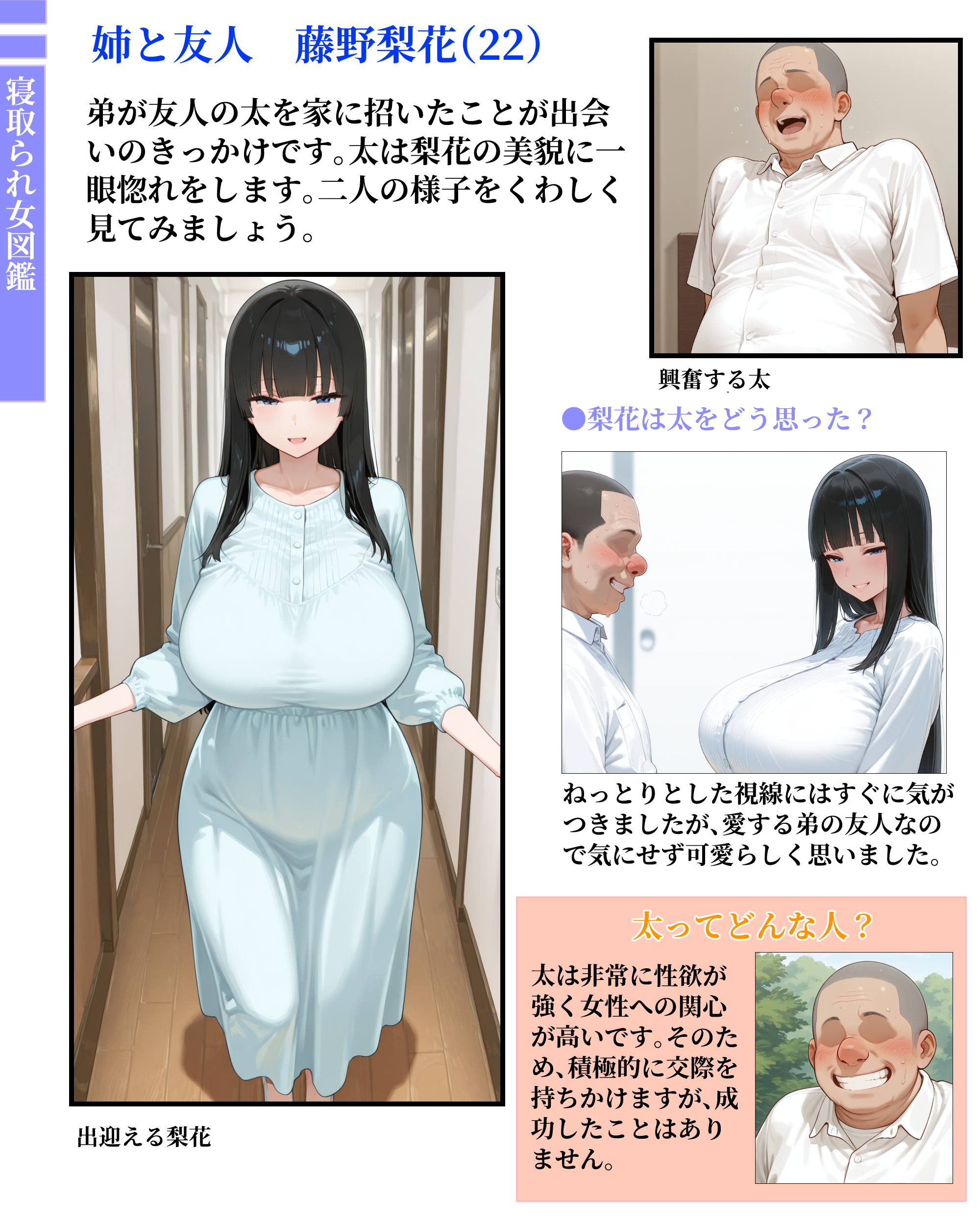 寝取られ女図鑑  梨花 無料立ち読み5
