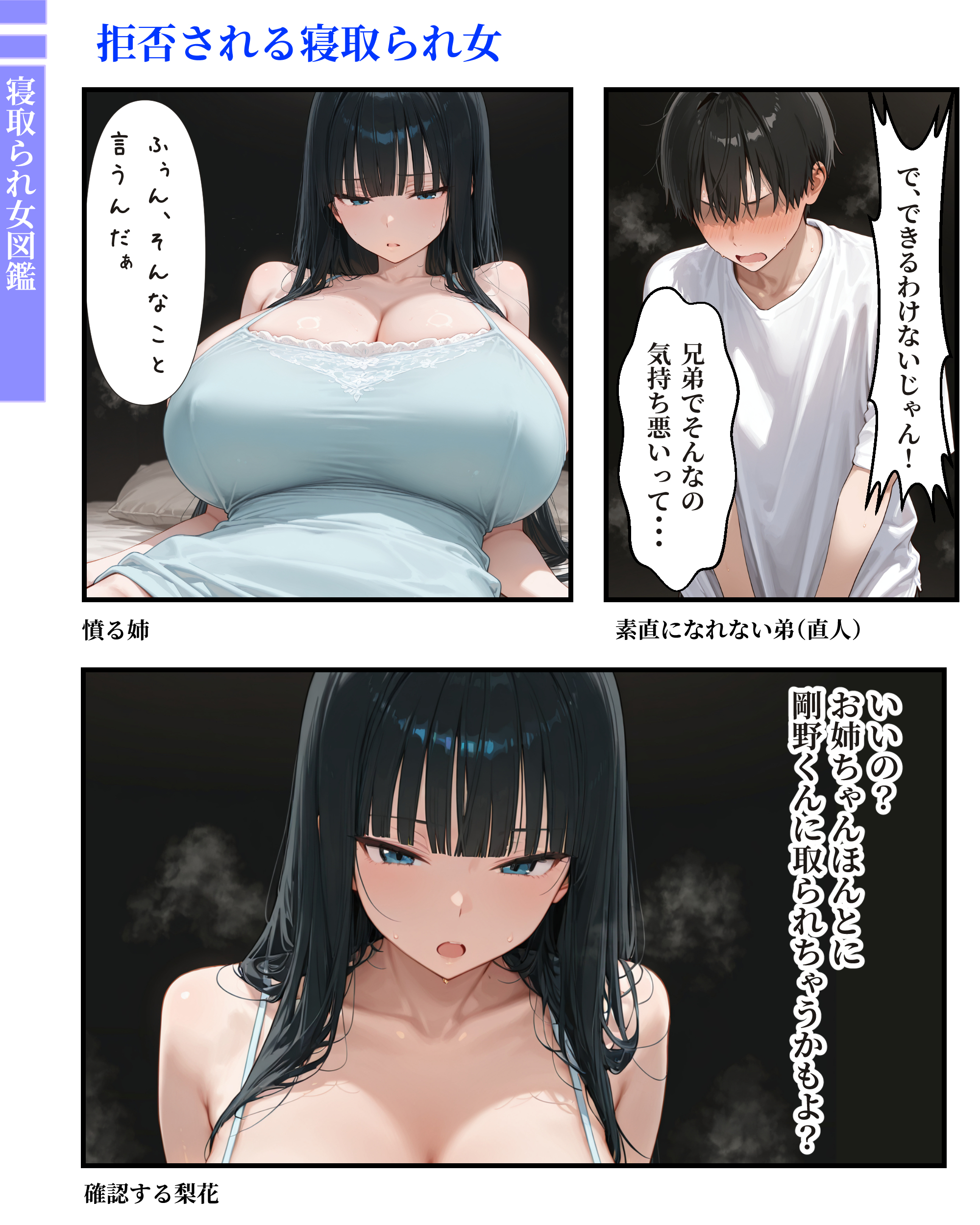 寝取られ女図鑑  梨花 無料立ち読み14