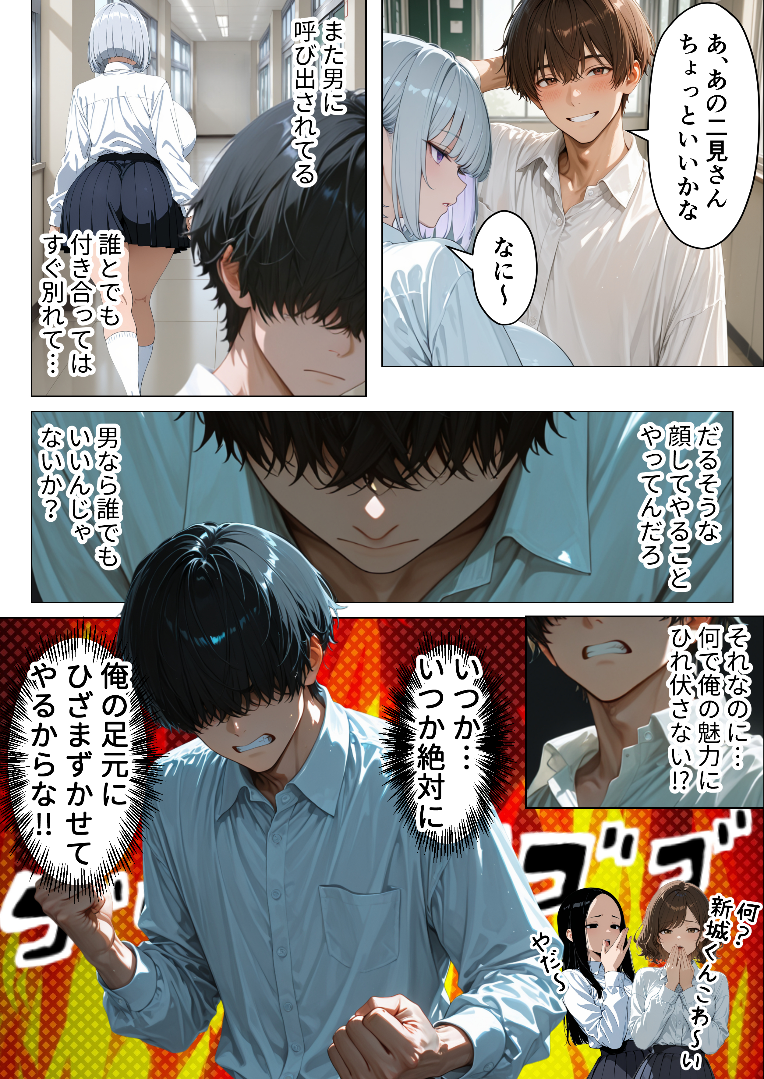 【悲報】超エリートの俺が天敵ダウナーギャルと孕ませセックスしないといけなくなった件 無料立ち読み4