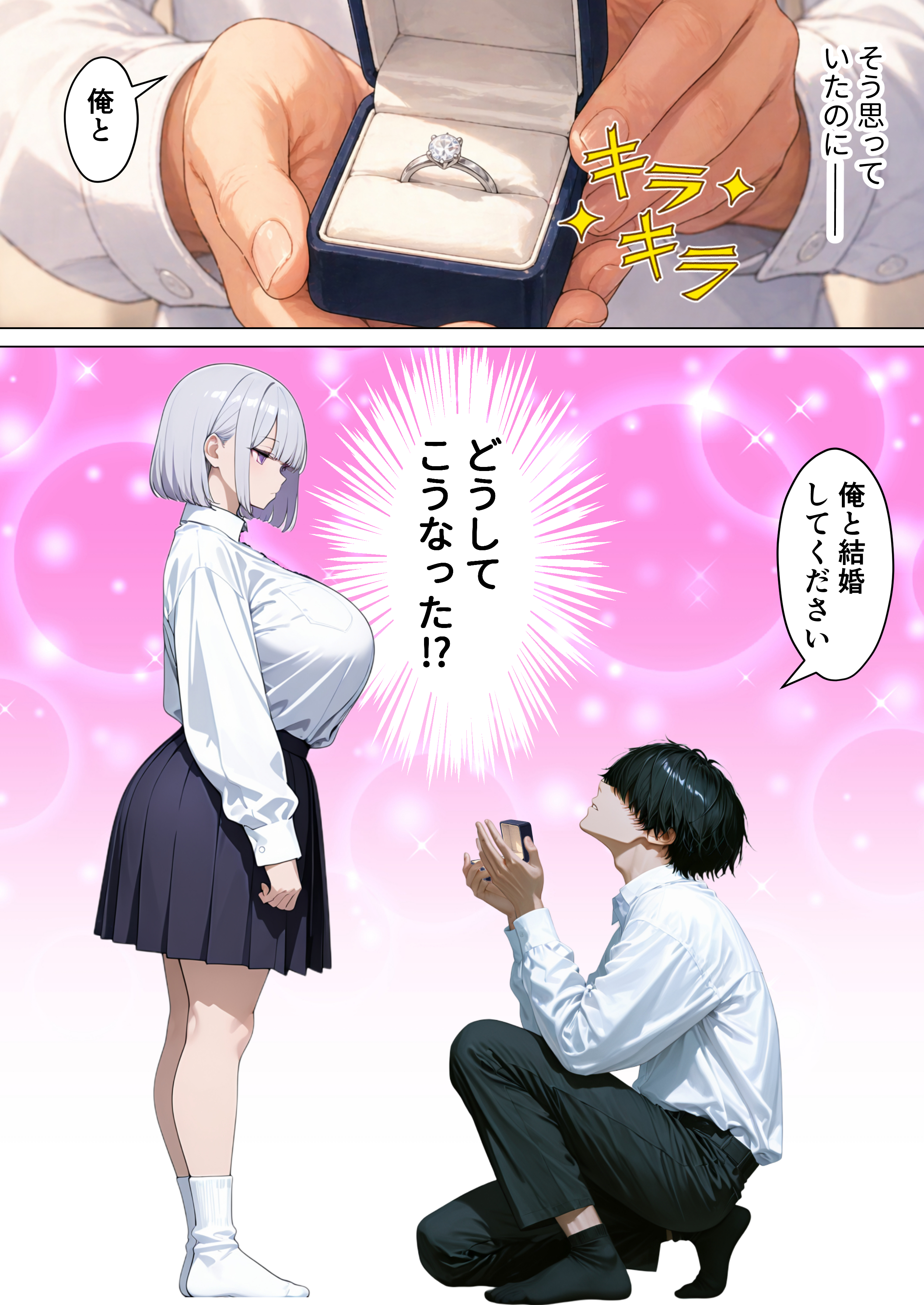 【悲報】超エリートの俺が天敵ダウナーギャルと孕ませセックスしないといけなくなった件 無料立ち読み5
