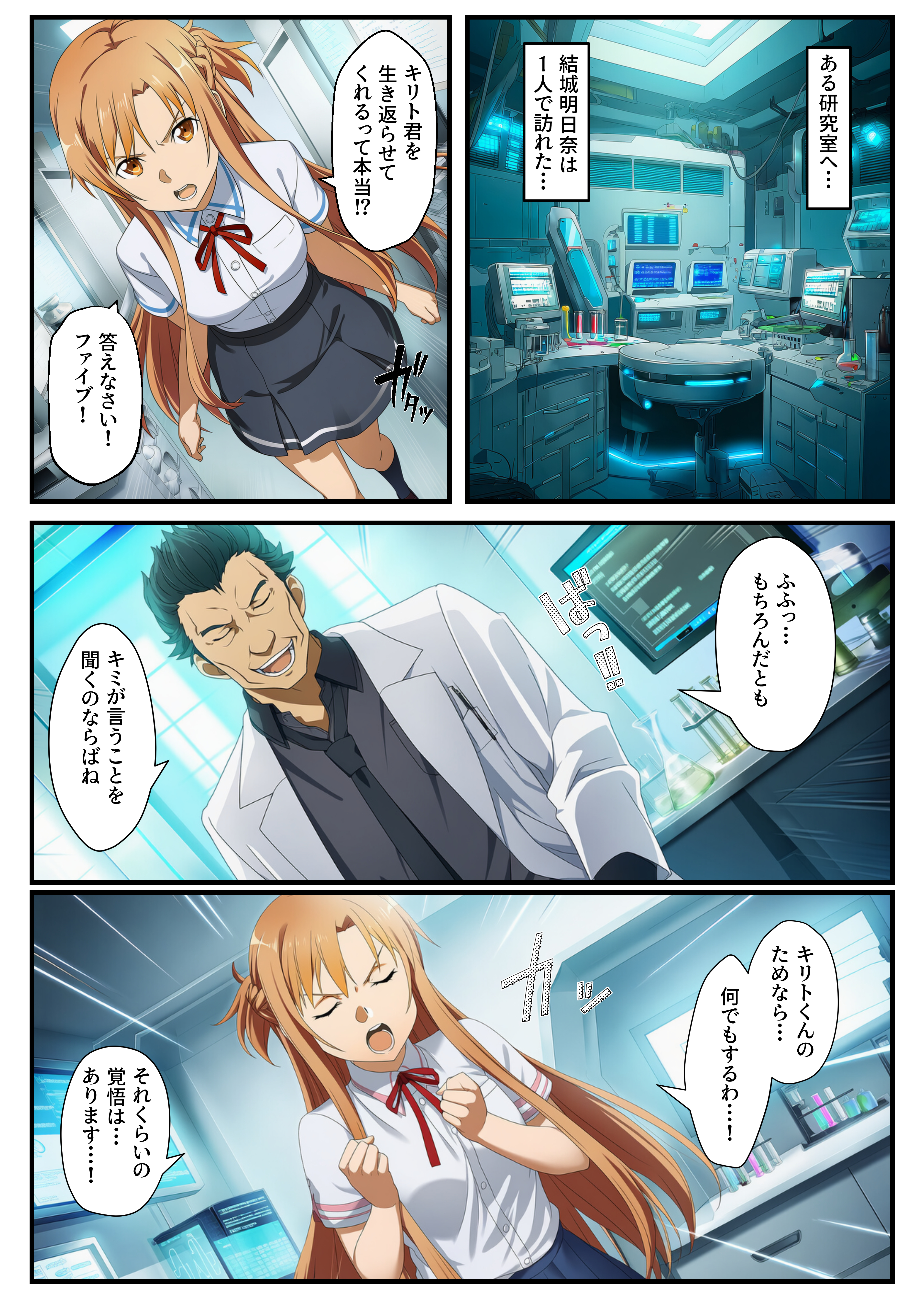 SAOヒロインたちを催〇調教〜性奴〇になってご主人様に忠誠を誓いハーレム完成〜 無料立ち読み1