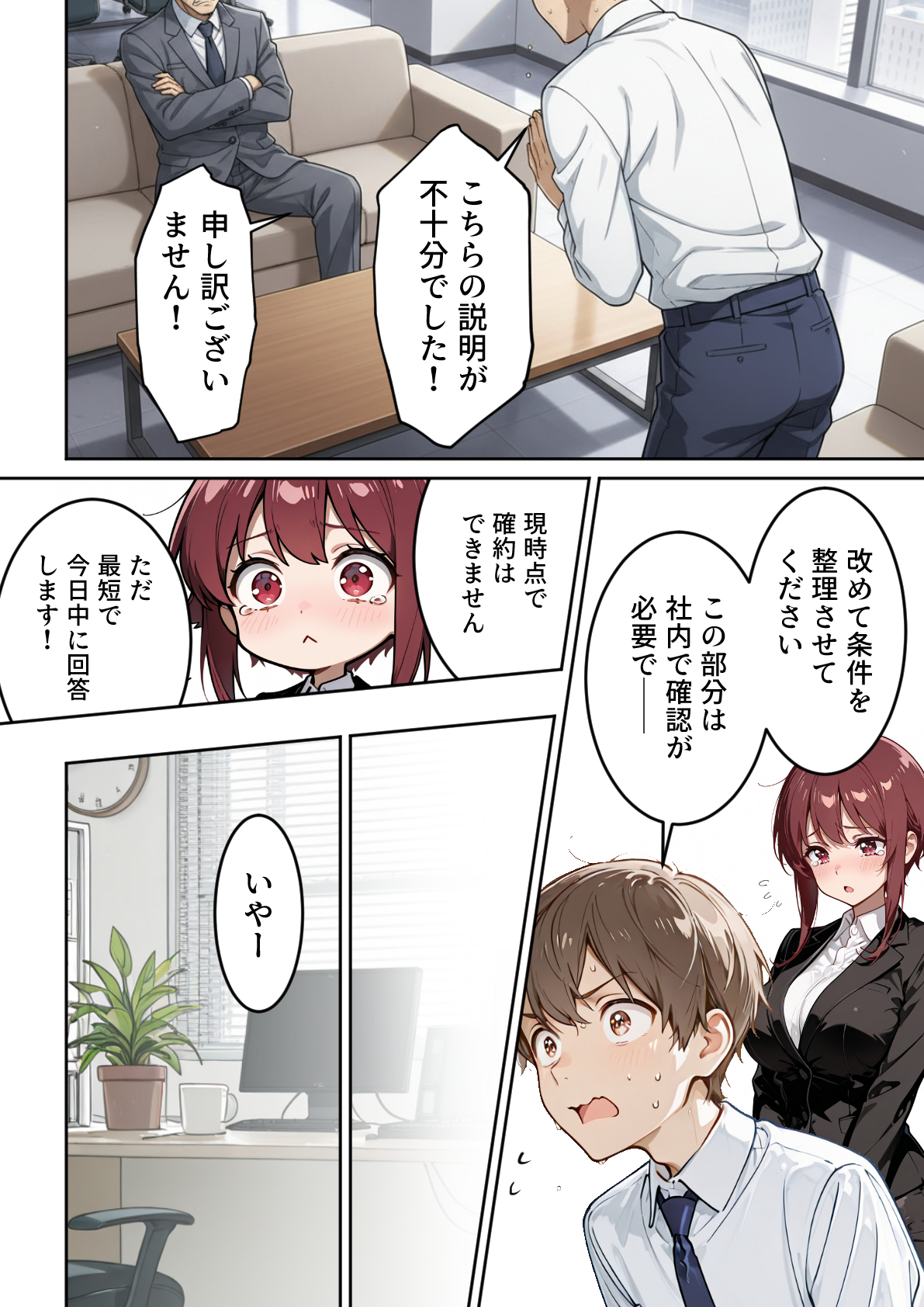 ネトゲでパーティー組んでたエロいフレンドの正体が会社の同僚だった件 無料立ち読み5