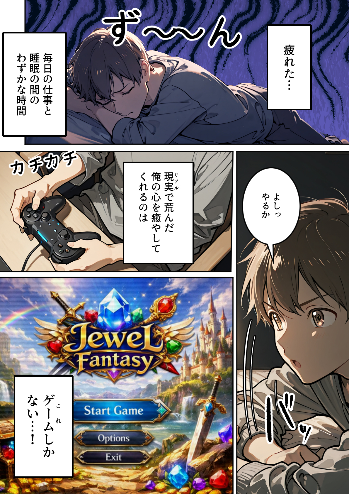 ネトゲでパーティー組んでたエロいフレンドの正体が会社の同僚だった件 無料立ち読み12