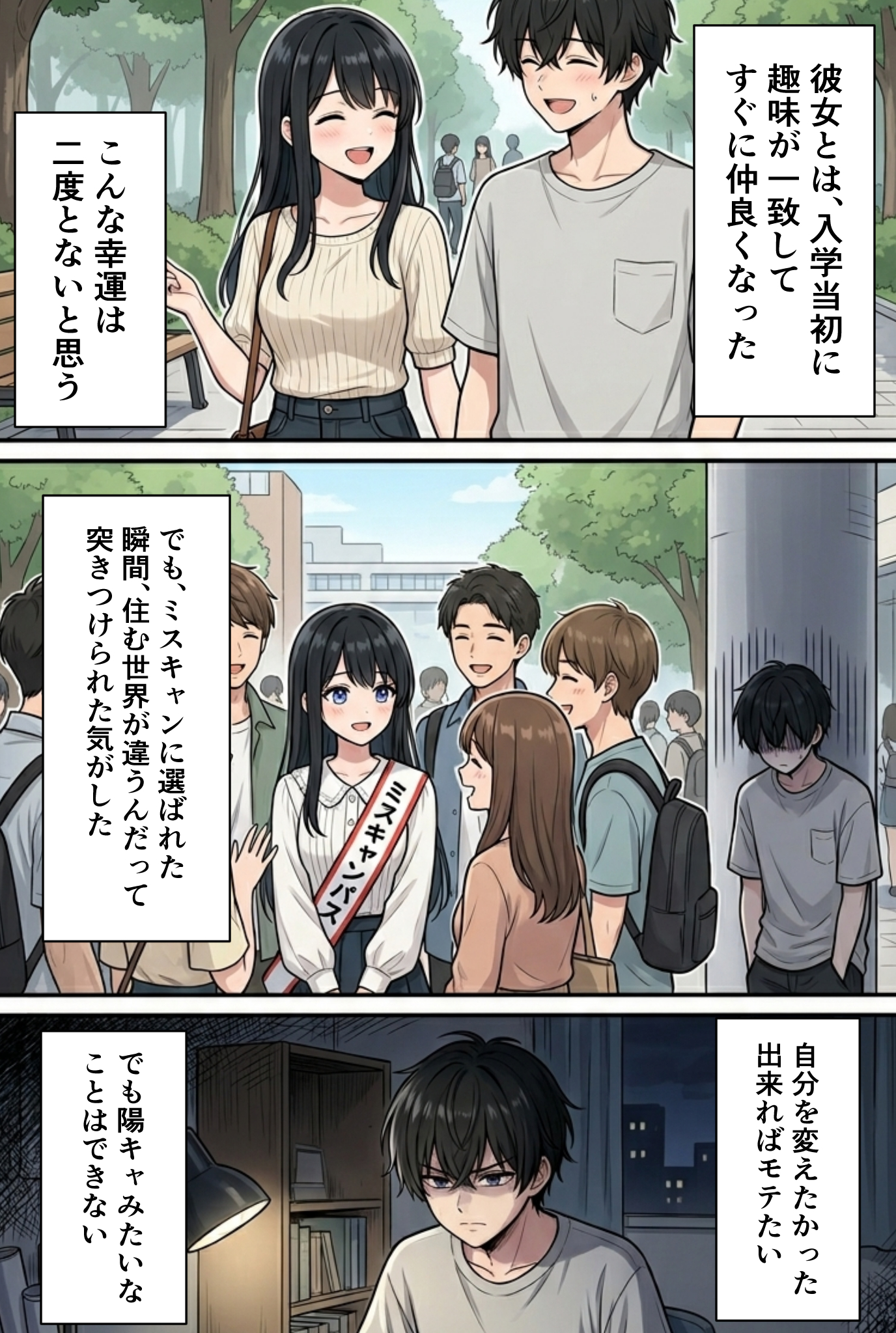 裏垢男子のマッサージで堕ちるミスキャンパス 無料立ち読み2