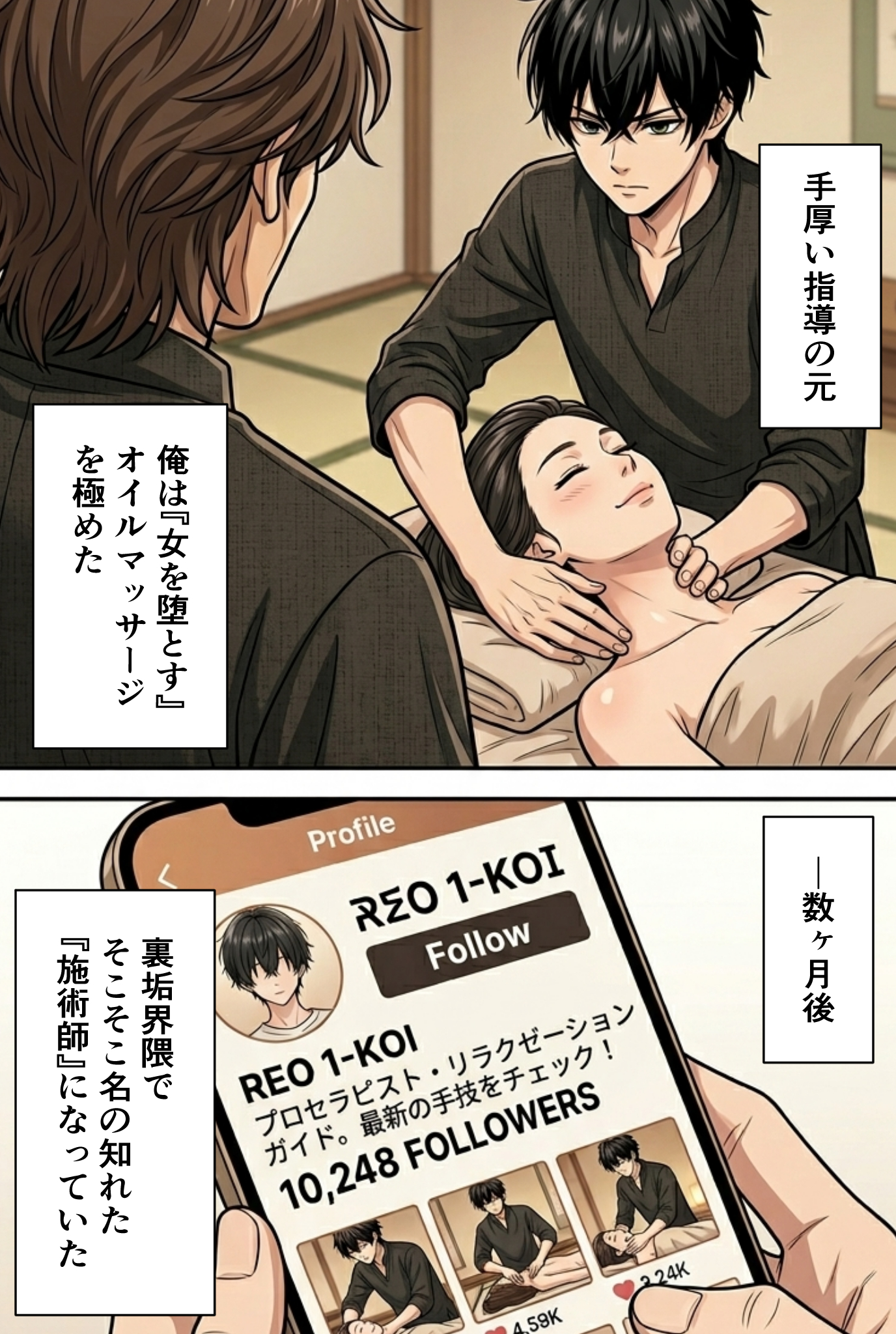 裏垢男子のマッサージで堕ちるミスキャンパス 無料立ち読み4