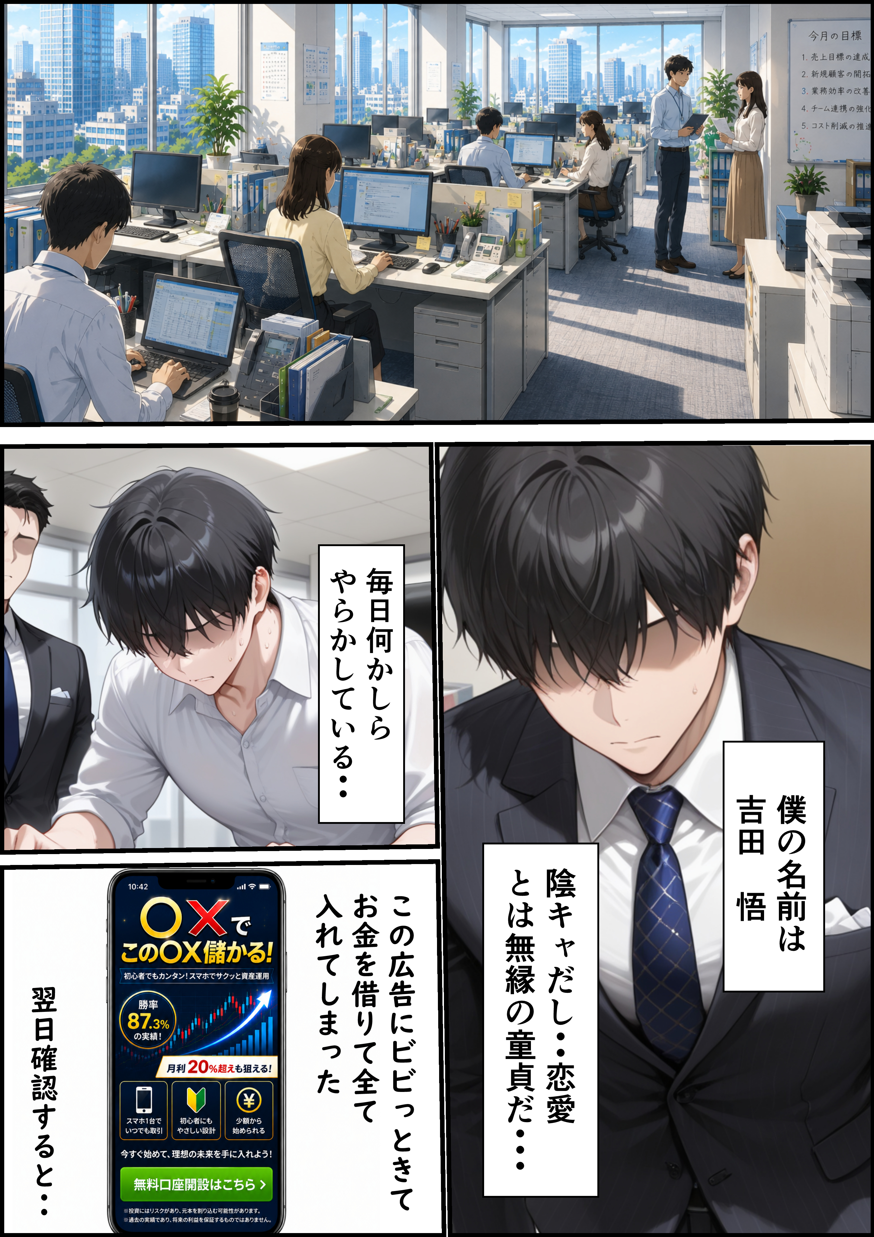 同期のジト目OLに媚薬スプレー使って生ハメSEXメス堕ちさせた話 無料立ち読み1