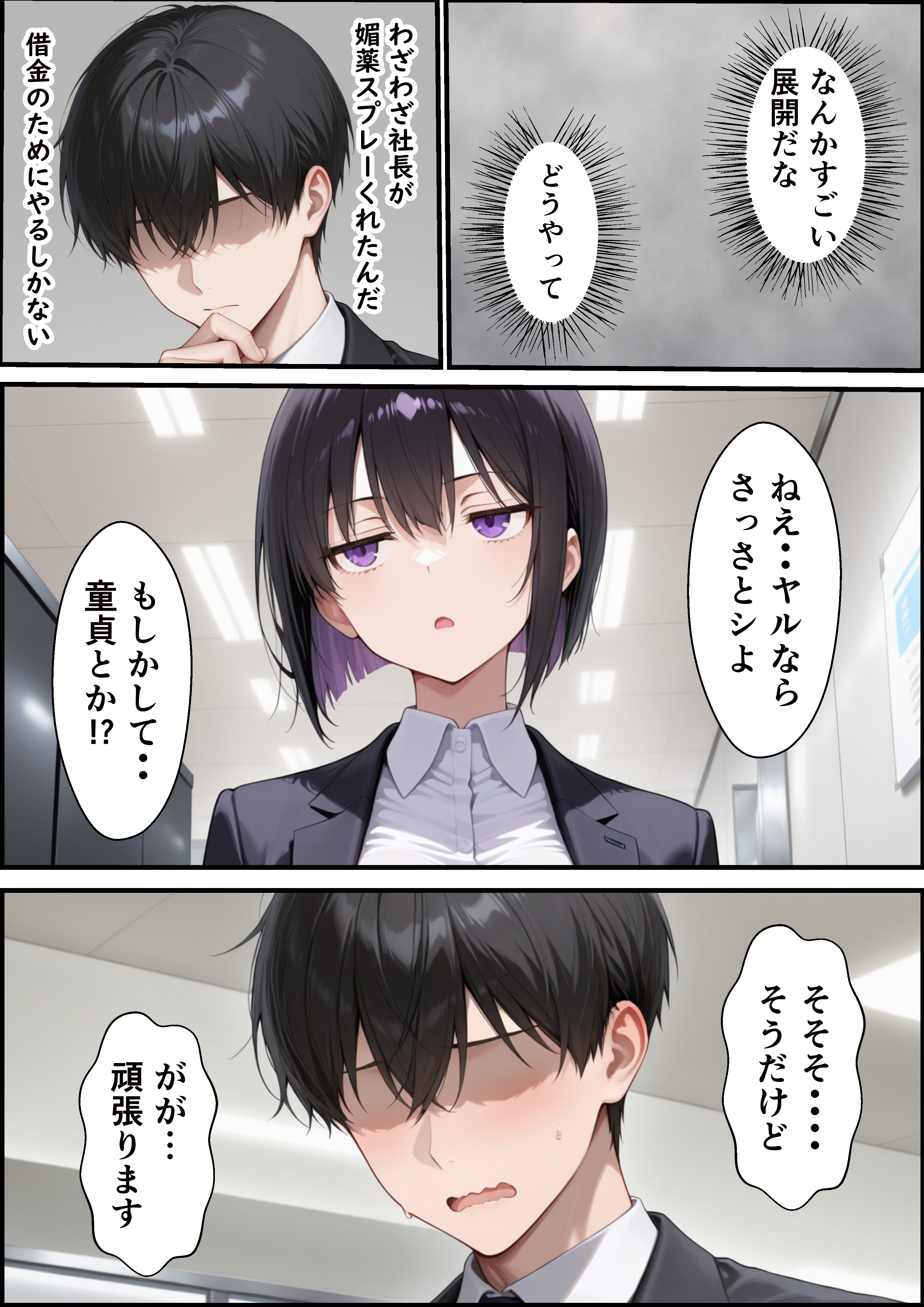 同期のジト目OLに媚薬スプレー使って生ハメSEXメス堕ちさせた話 無料立ち読み6